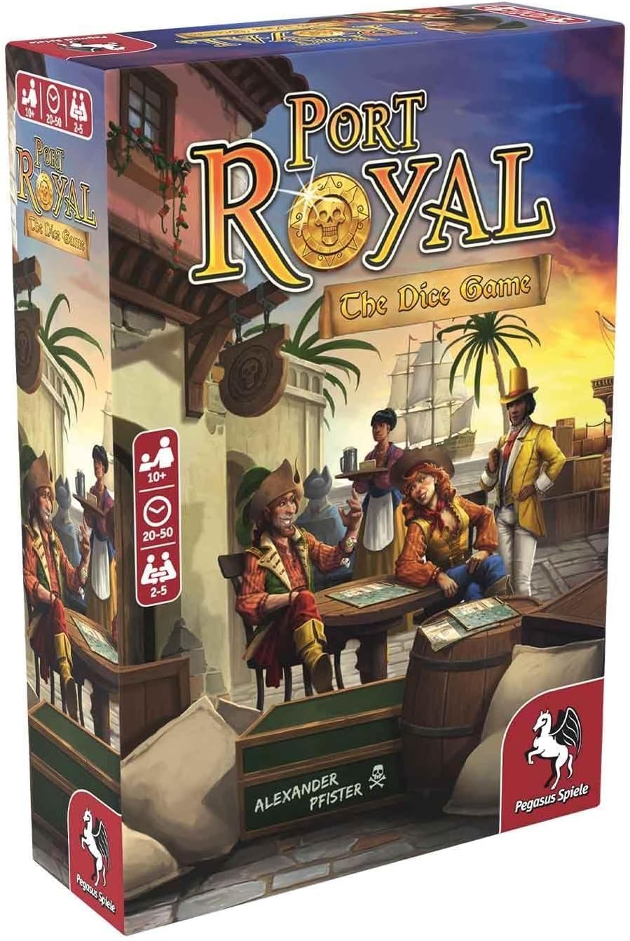 Pegasus Spiele Port Royal - The Dice Game Board Game (PEG51247E)