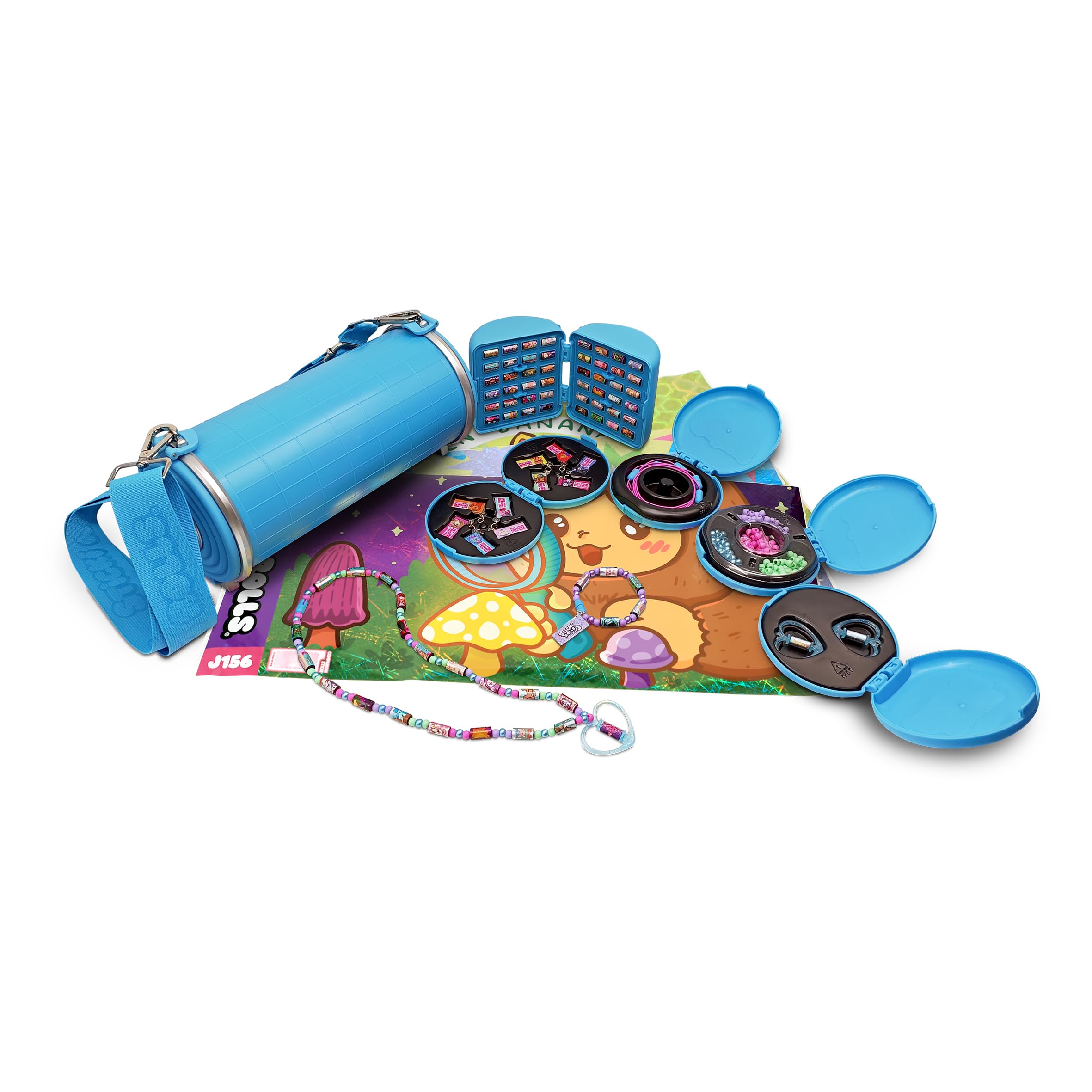 STICKI ROLLS Sticki Rolluxe S3 - Handbag Carry Case & Jewellery Craft Kit | Ages 5+ 2
