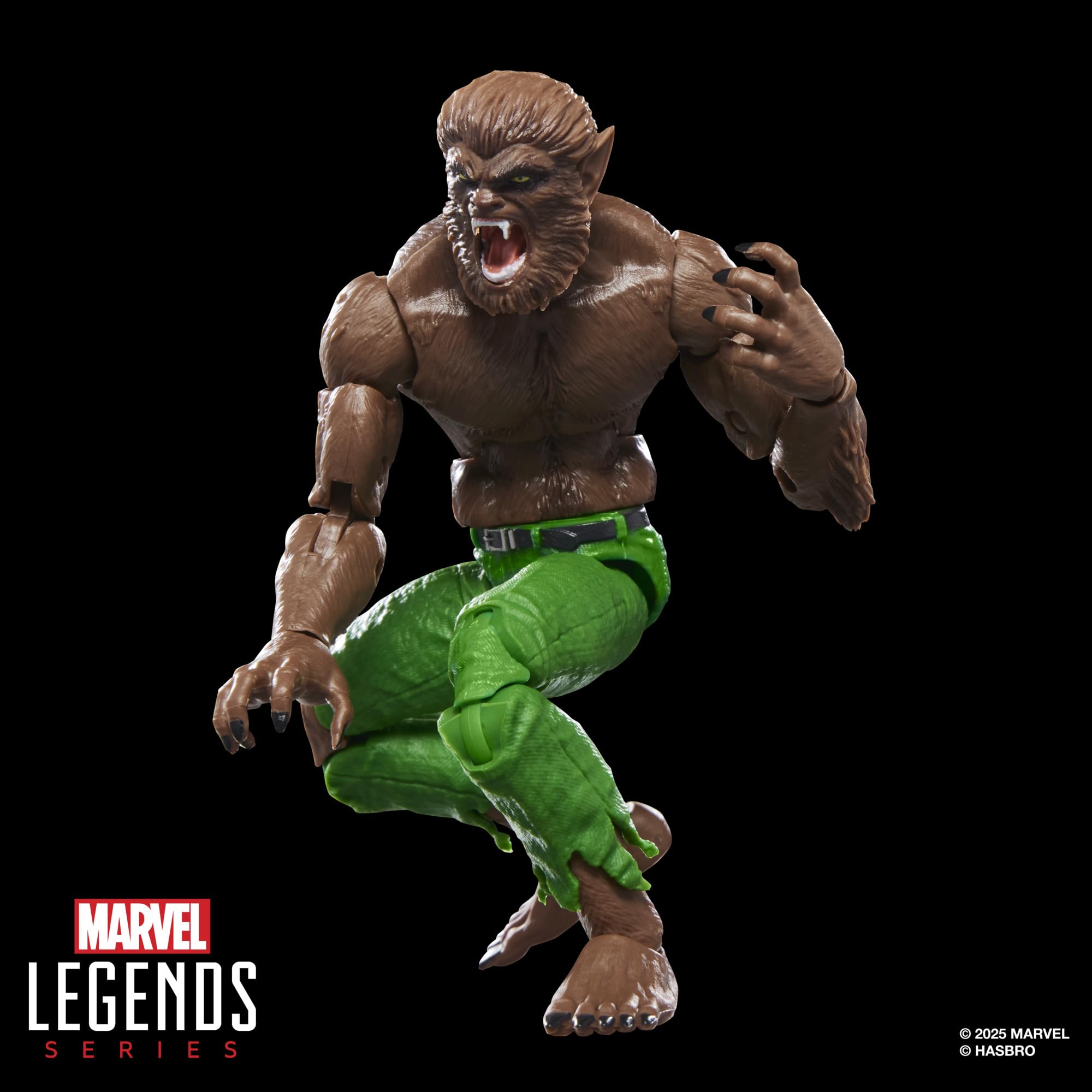 Hasbro Marvel Legends Werewolf By Night Action Figure - 15-cm Scale | Comics-Inspired | 2 Build-A-Figure Parts 6