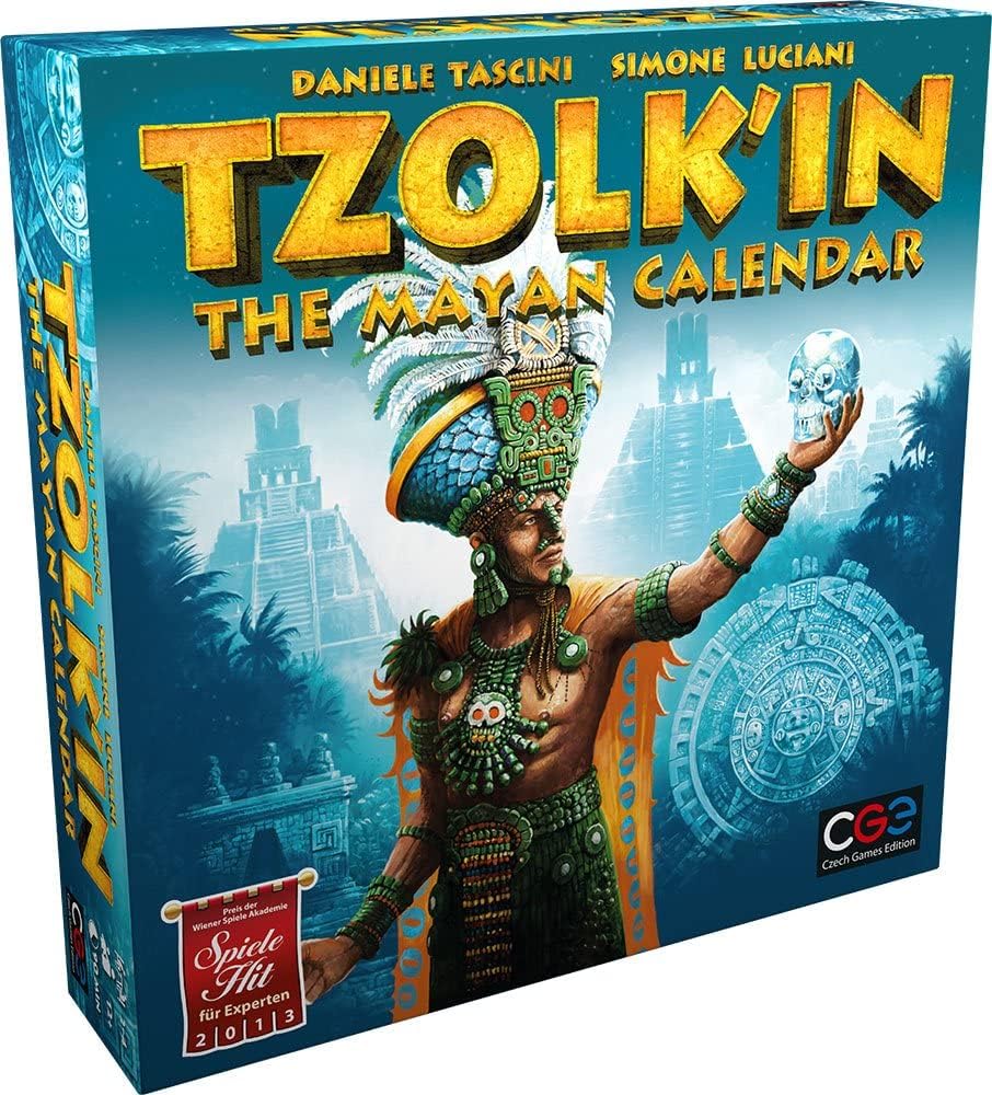 CGE Czech Games Edition Tzolk'in The Mayan Calendar Board Game | Strategy | 4 Players | 60-90 min 1