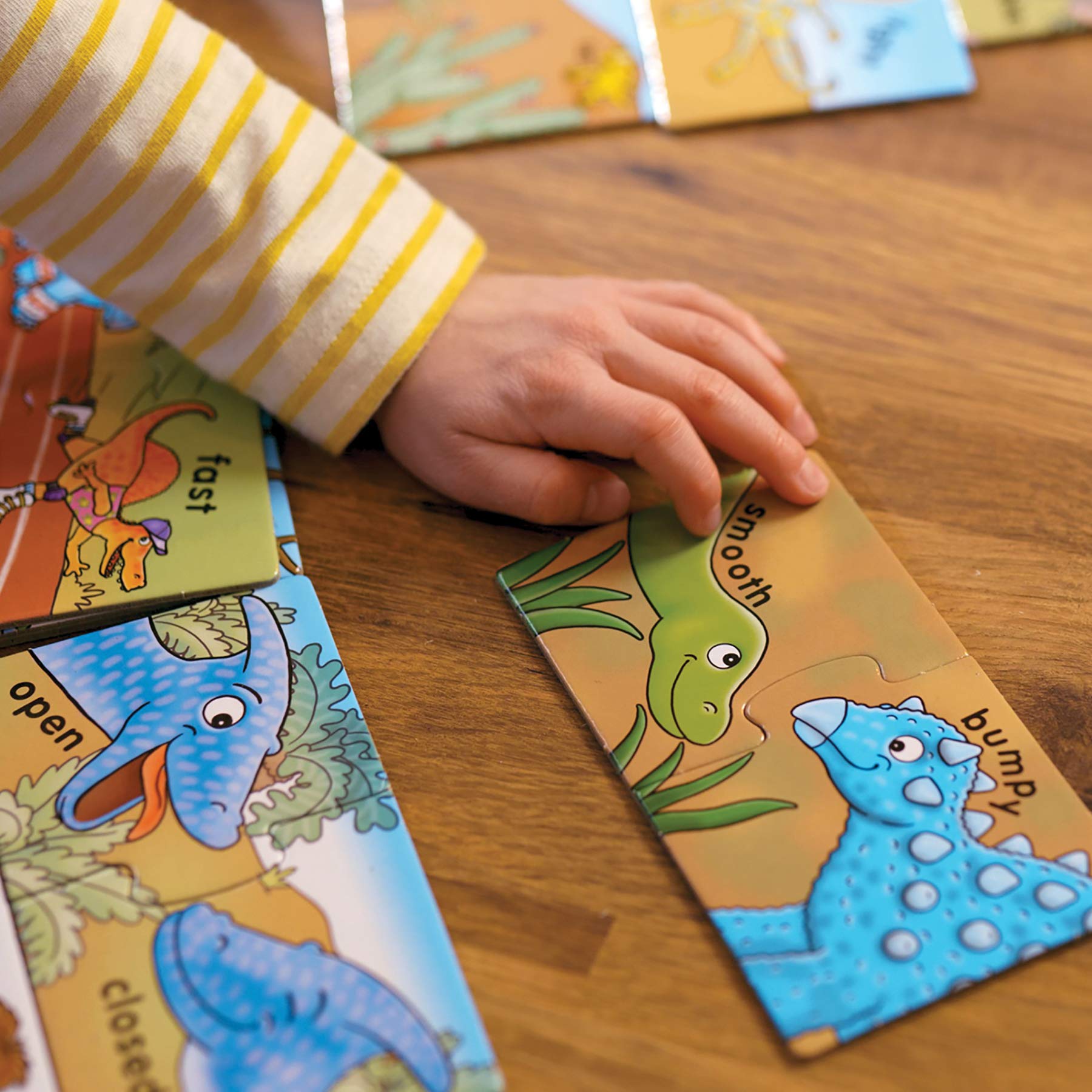 Orchard Toys Dinosaur Opposites Activity Puzzles - 20 Two-Piece Puzzles | Ages 3-6 4
