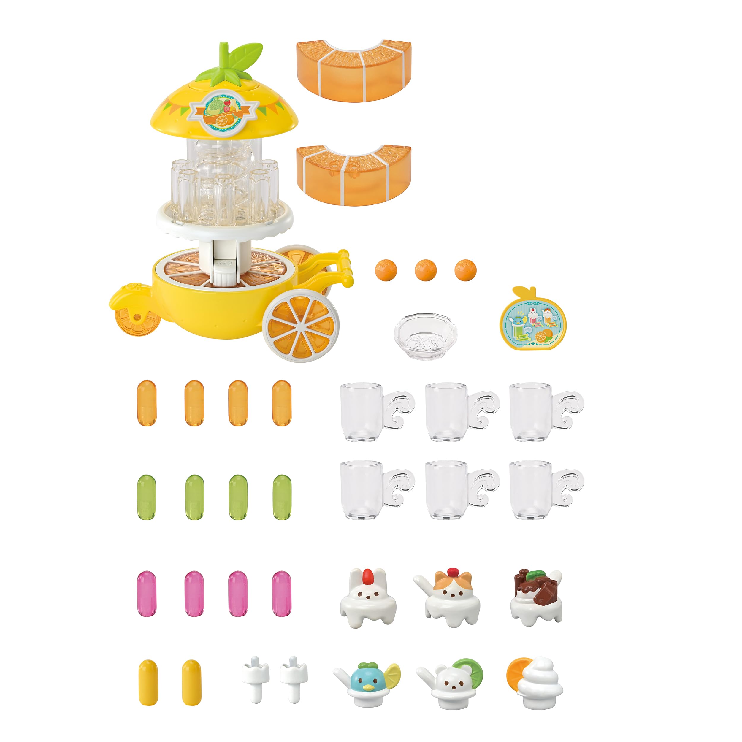 Sylvanian Families Citrus Bird Juice Stand Playset | Figure Included | Ages 3+ 8