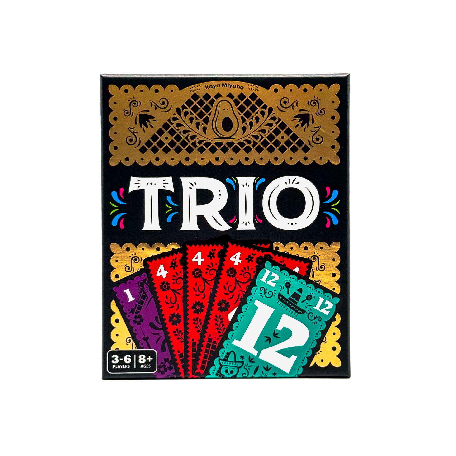 Cocktail Games Trio (2025 Refresh) Card Game | Ages 8+ | 3-6 Players | Memory & Deduction 1