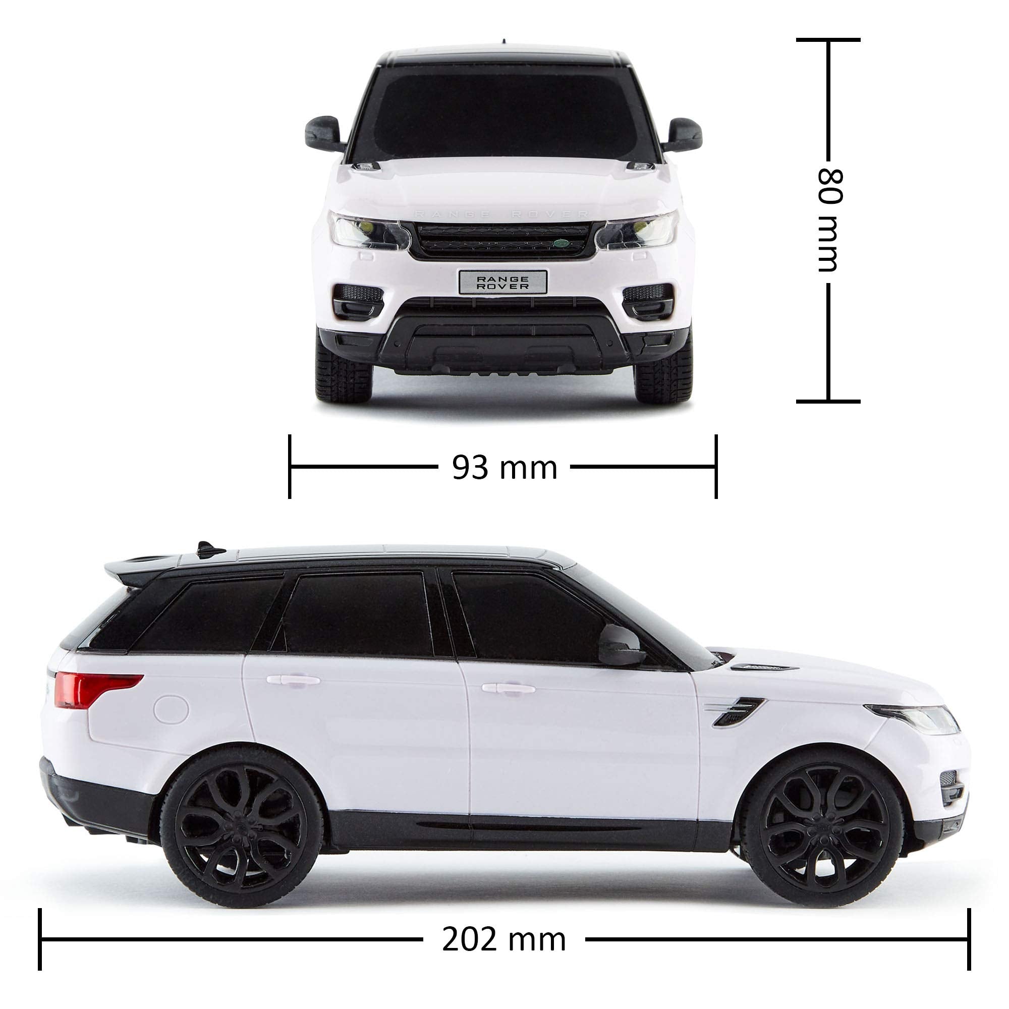 CMJ RC Cars Range Rover Sport 1:24 Scale RC Car with LED Headlights | 2.4Ghz Multi-Car Racing 2