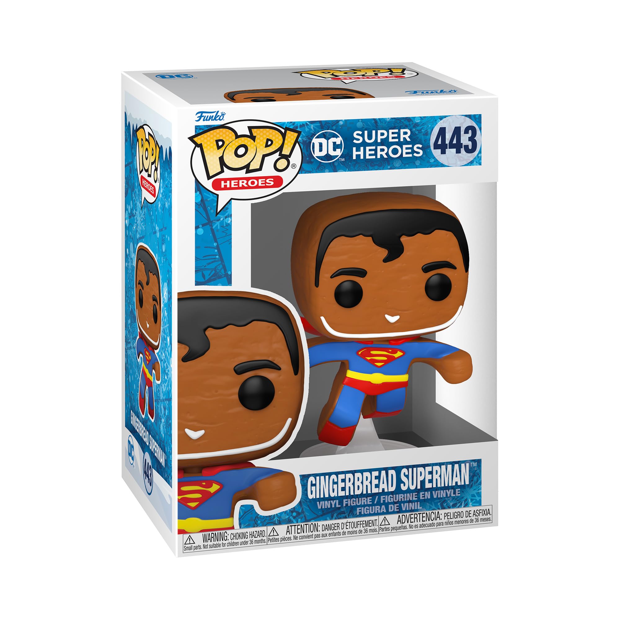 Funko Pop! Heroes: DC Holiday - Superman Gingerbread Vinyl Figure