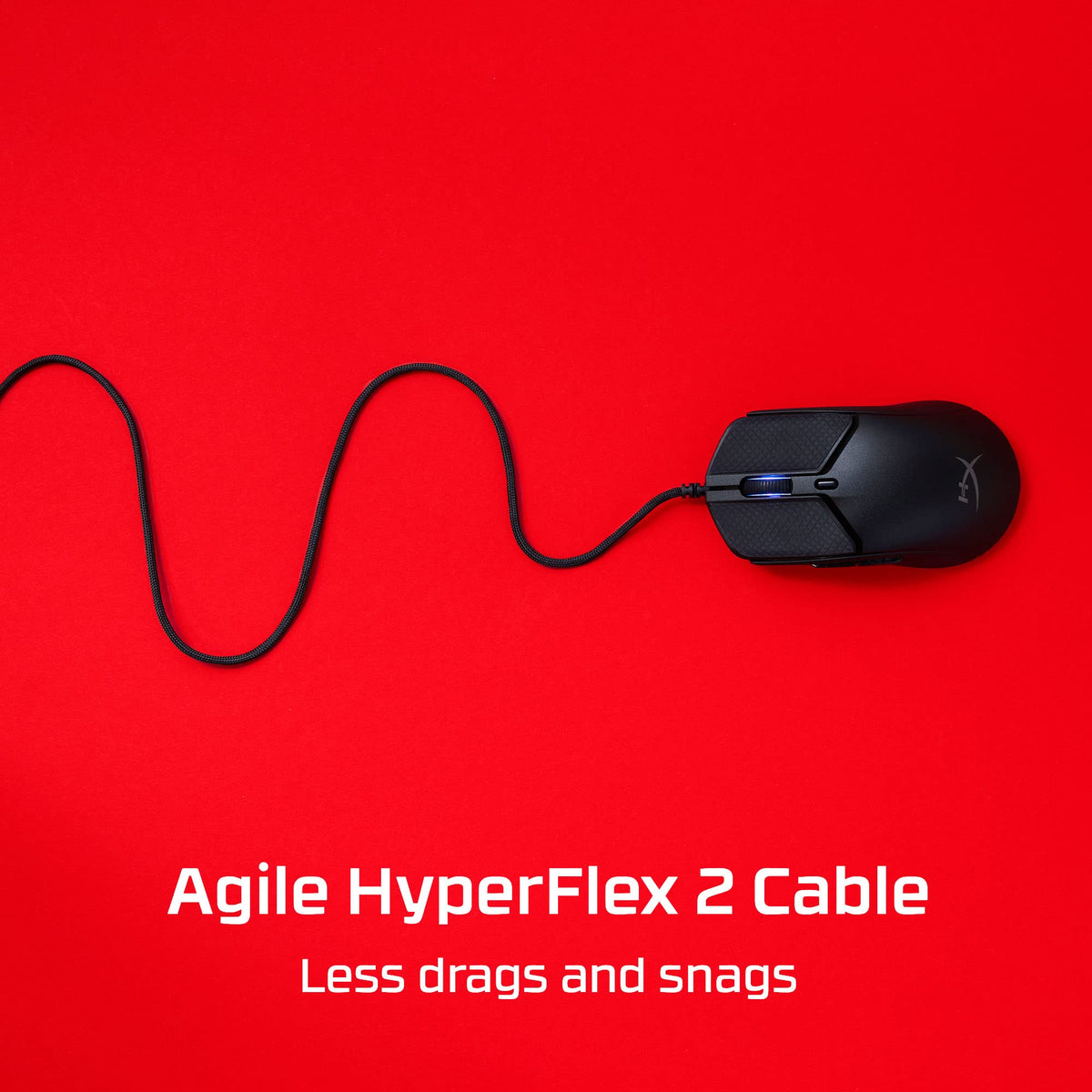 HyperX Pulsefire Haste 2 Gaming Mouse - 8,000 Hz, 26,000 DPI, Black