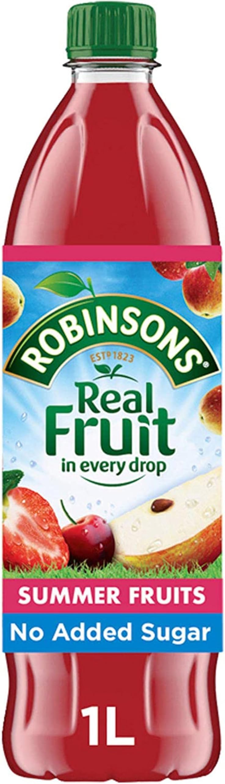 Robinsons Fruit and Barley Summer Fruits Squash Concentrate, 1L 6