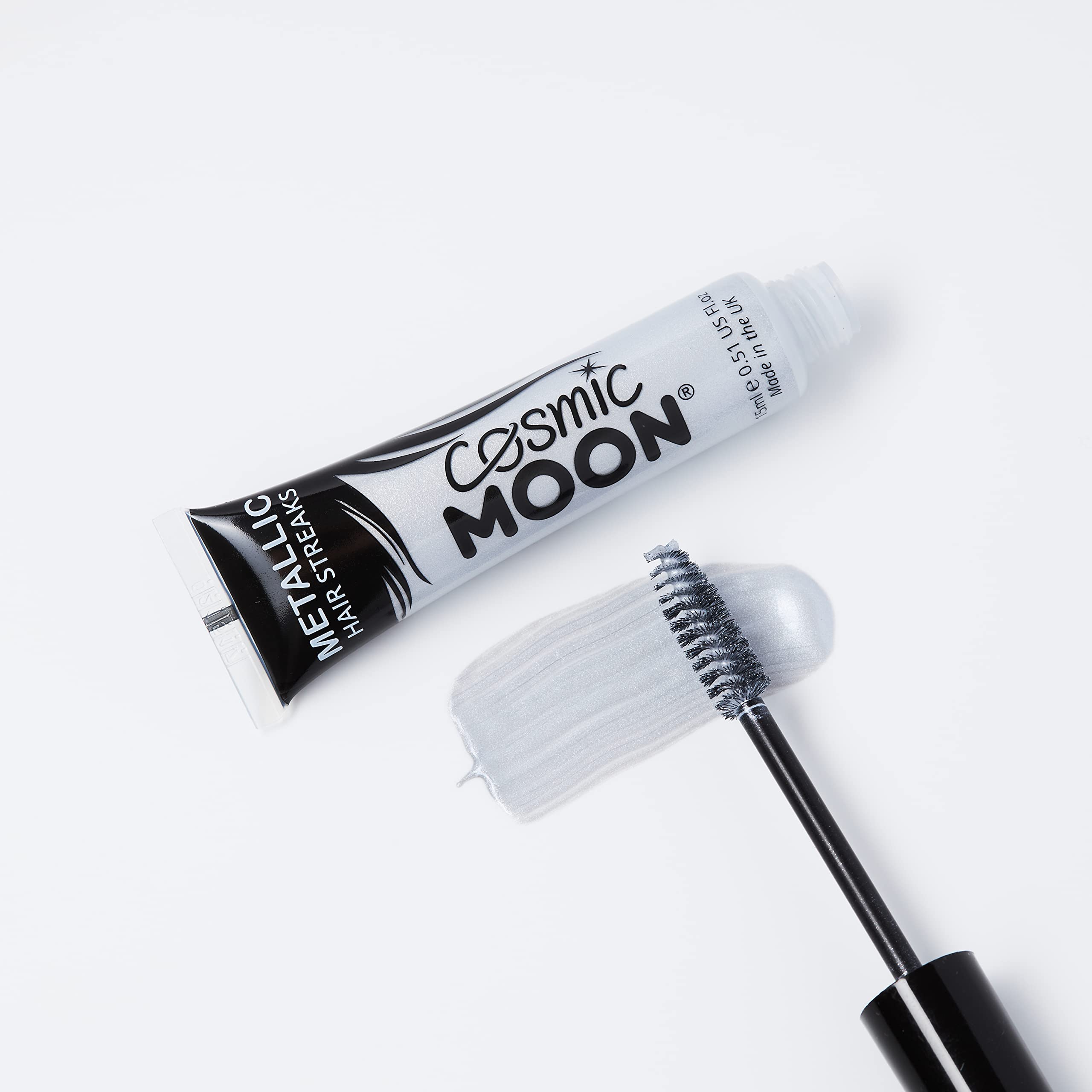 Cosmic Moon - Metallic Hair Colour Streaks (15ml) - Silver 3
