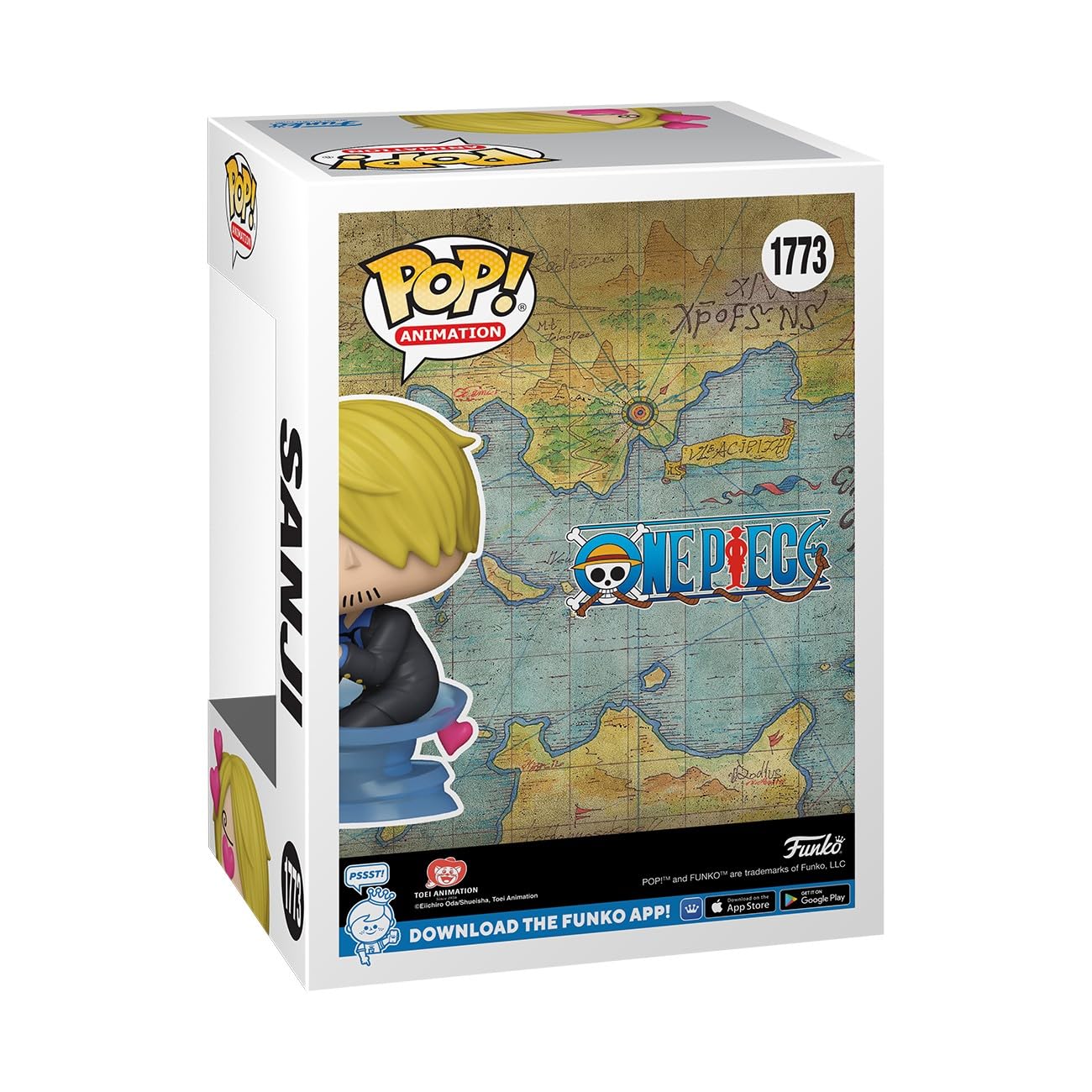 Funko Pop! One Piece Sanji Collectible Vinyl Figure | ~3.75 in Tall | Model 80367 3