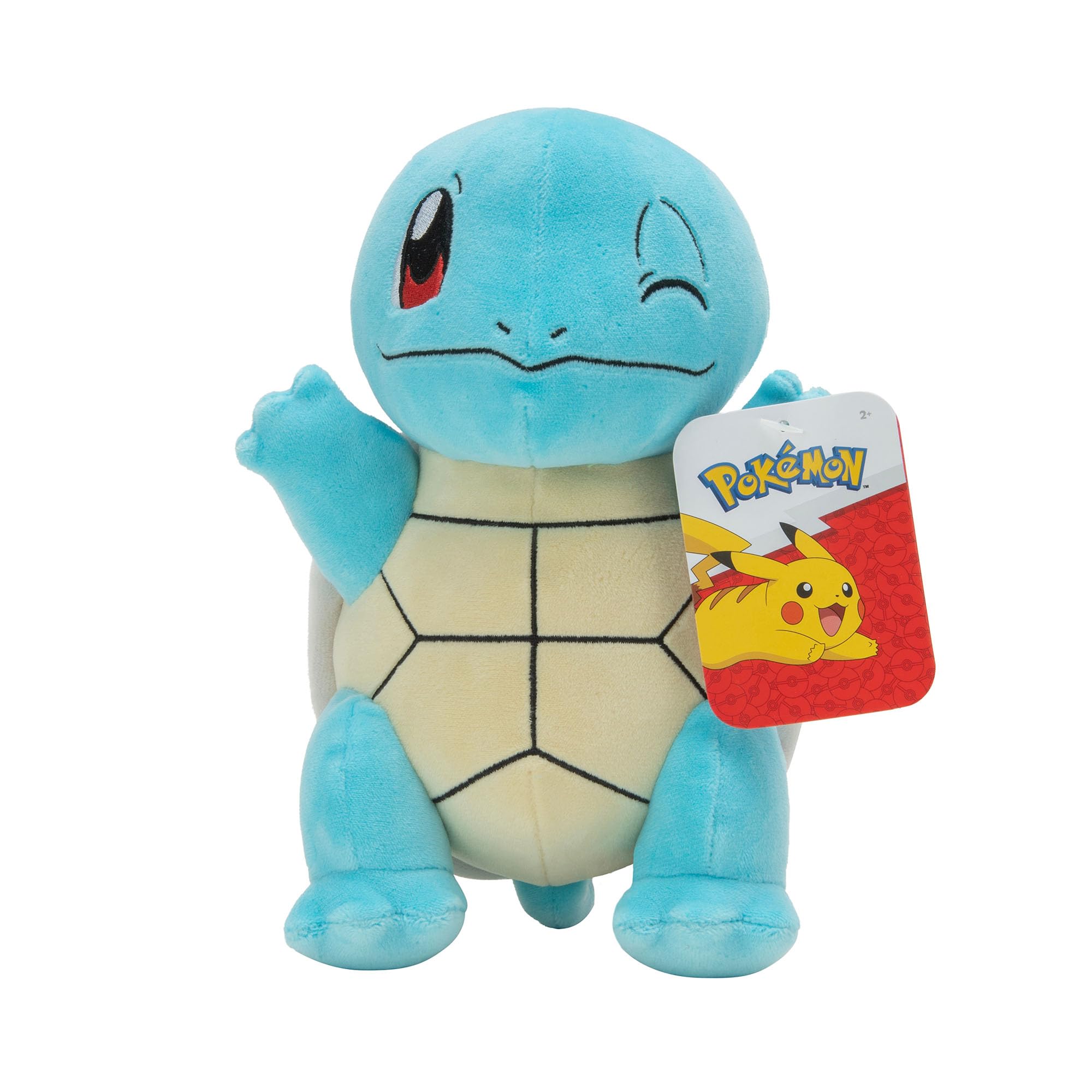 Pokémon Squirtle 8-inch Plush Toy - Officially Licensed Merchandise