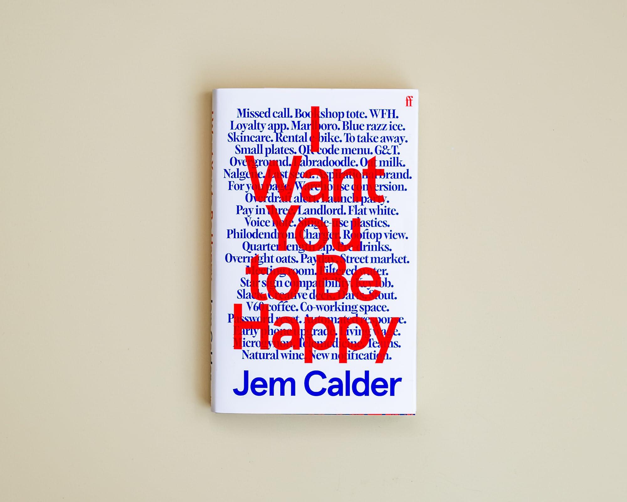 Jem Calder - I Want You to Be Happy | Contemporary Fiction Paperback 2