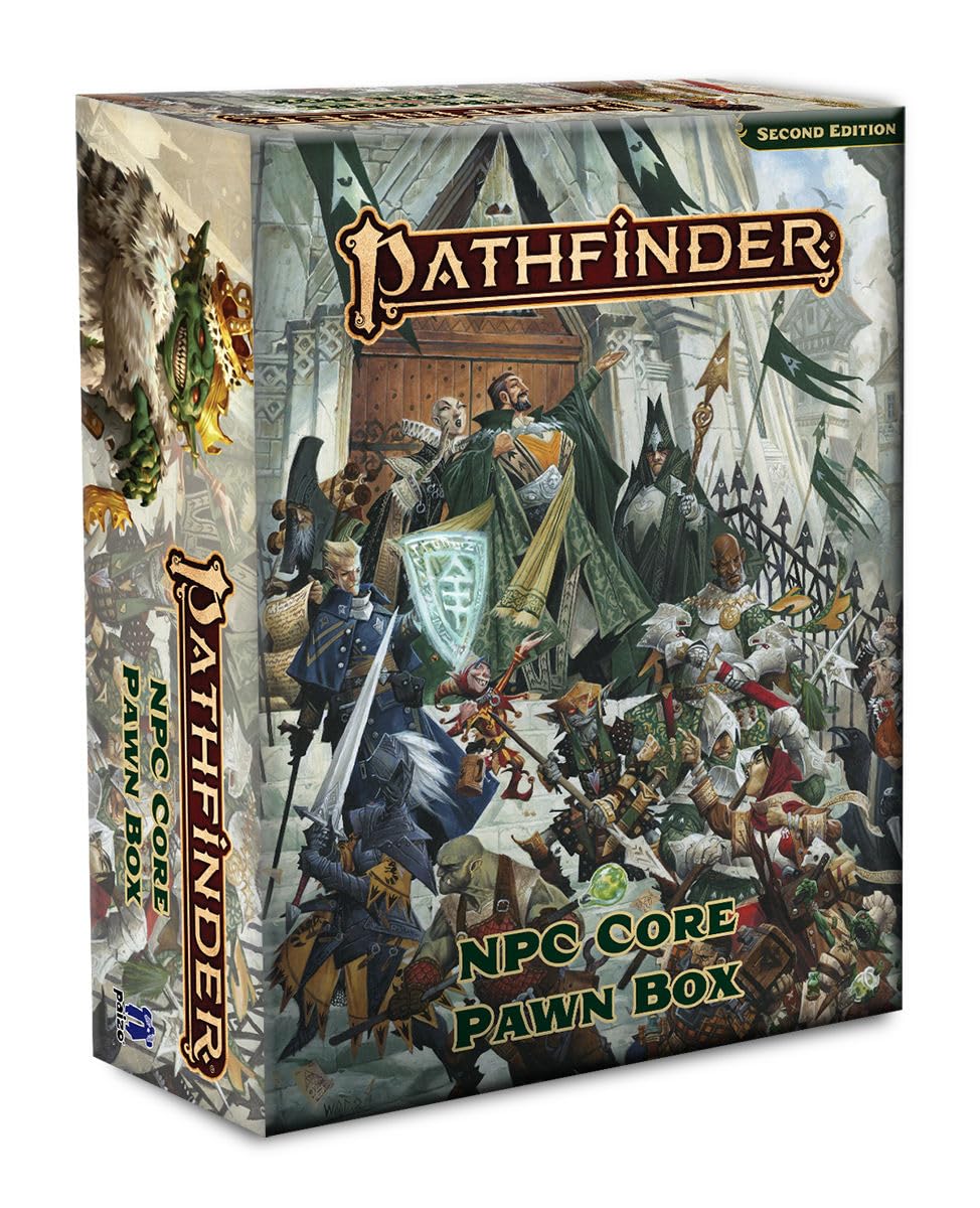 Paizo Pathfinder NPC Core Pawn Box - Over 350 Creature Pawns for Tabletop RPGs 1