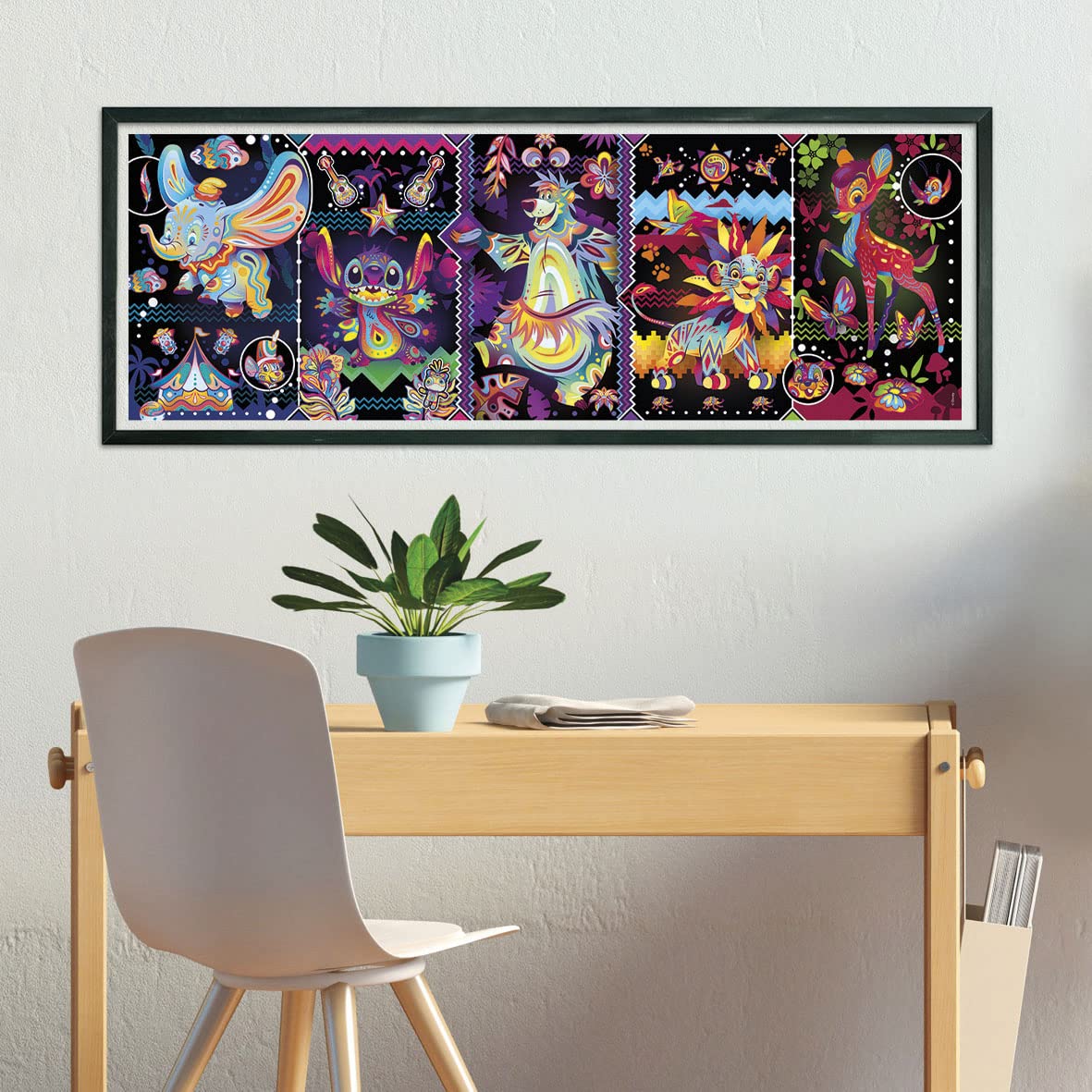 Clementoni Disney Joys Panorama 1000-Piece Jigsaw Puzzle - Made in Italy 5