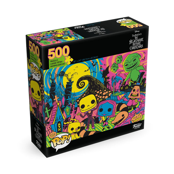 Funko POP! Puzzle - The Nightmare Before Christmas - 500 Piece Jigsaw with Crown Piece