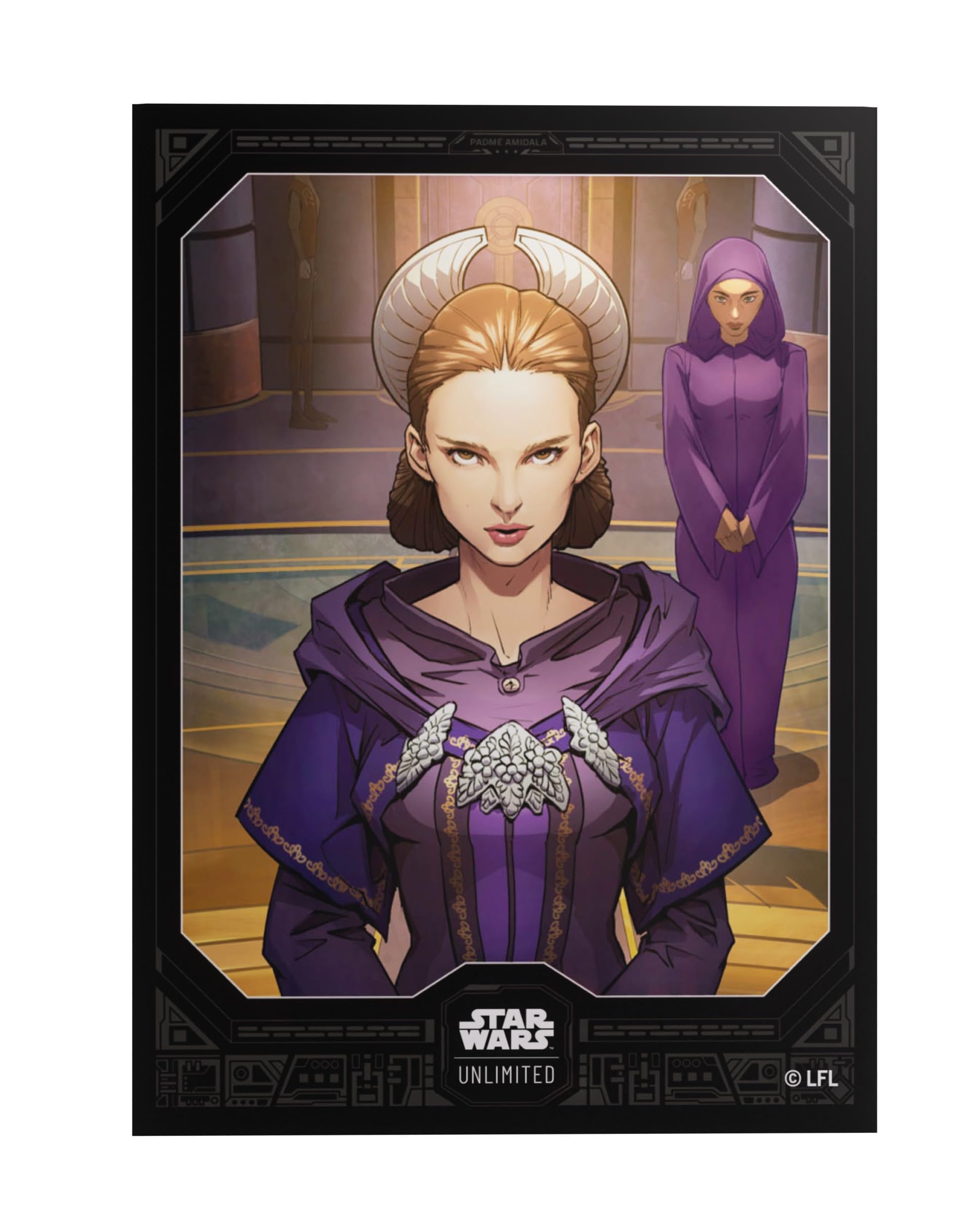 Gamegenic Star Wars: Unlimited Premium Art Sleeves - Padme Amidala | 62 Count | 66x92mm 1