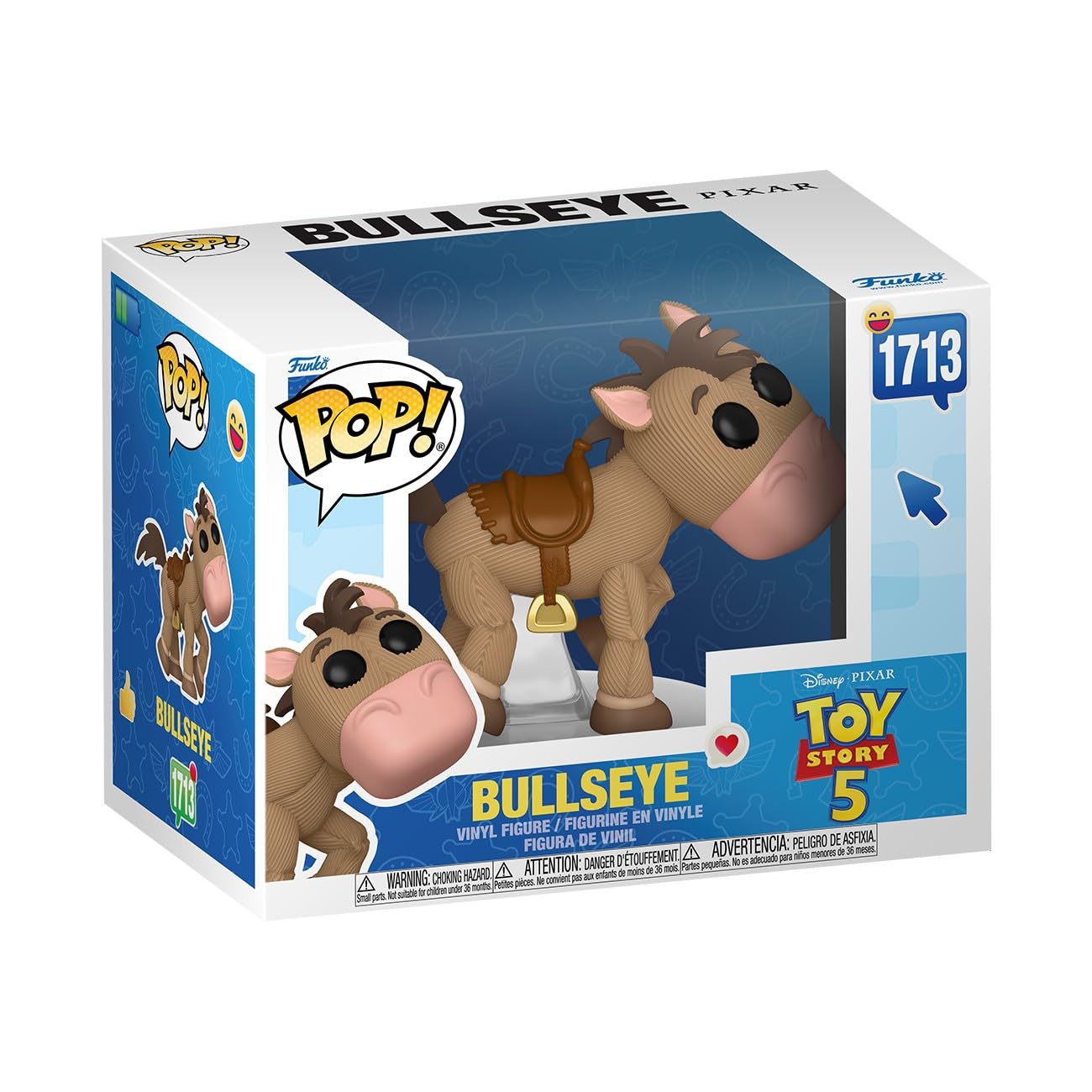 Funko POP! Premium Toy Story 5 Bullseye Collectable Vinyl Figure | 3.75 in | Model 90769 1