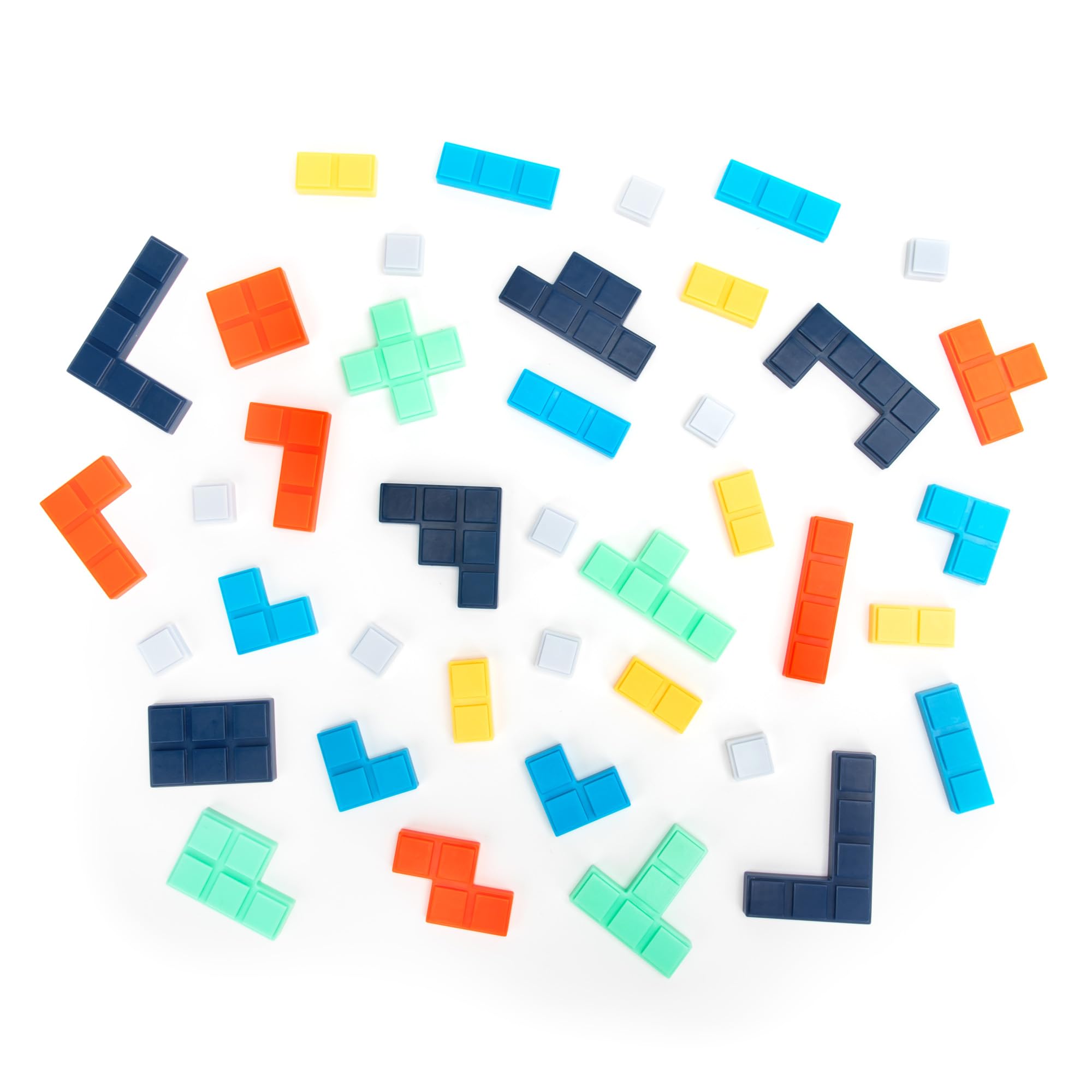 Educational Insights Upzzle Strategic Stacking Puzzle Game for Kids | 2 Players | Multicolor 6