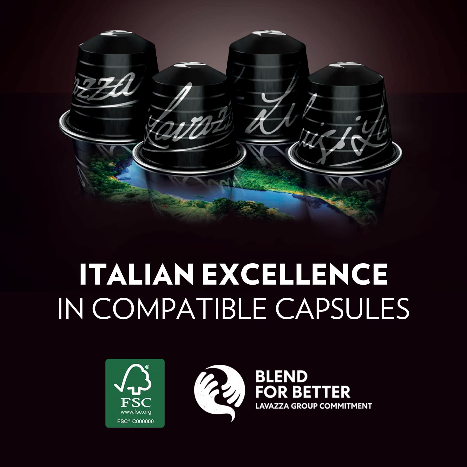 Lavazza Espresso Maestro Ristretto - 30 Aluminum Capsules for Nespresso Original Machines 5