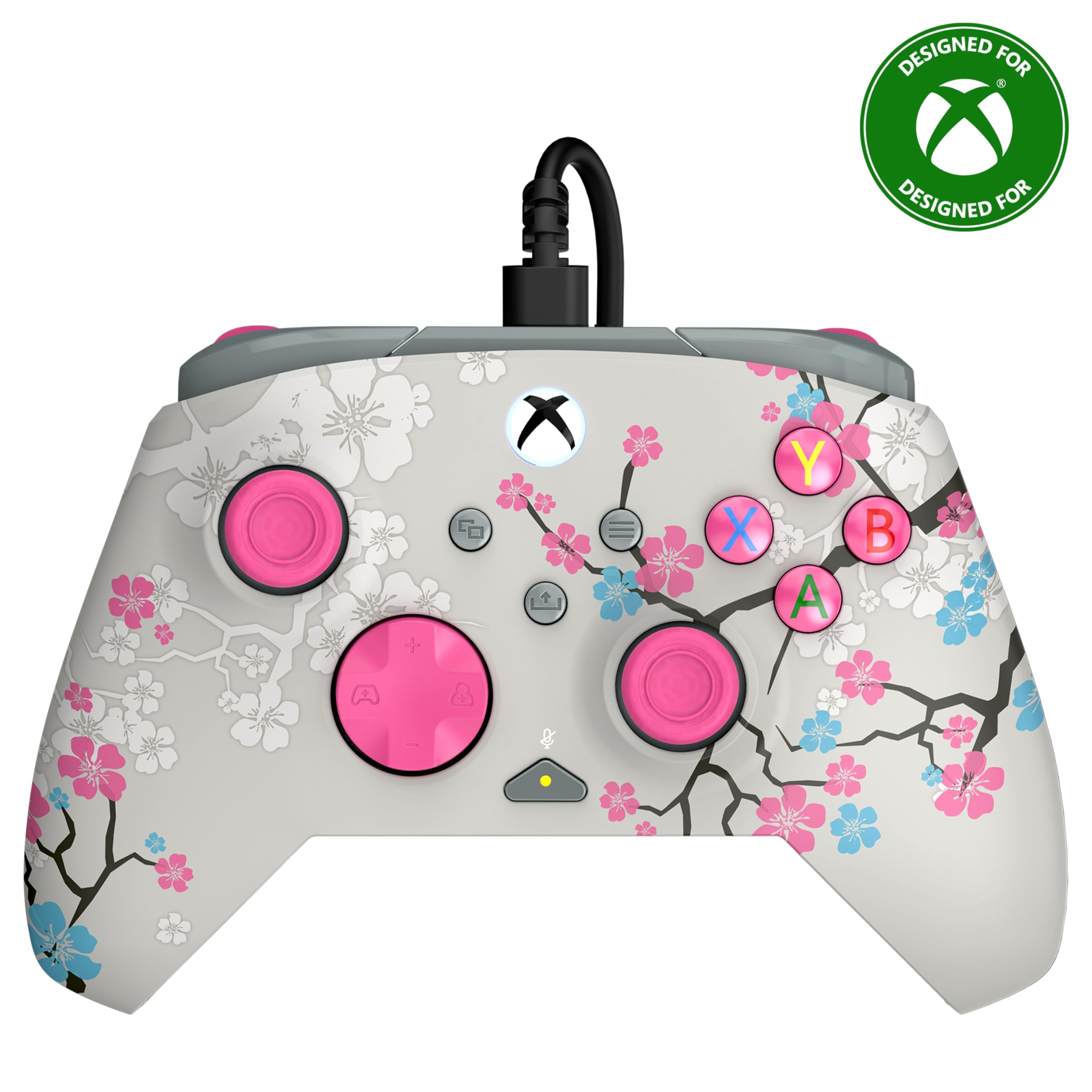 Turtle Beach Rematch Advanced Cherry Blossom Wired Gaming Controller for Xbox and PC