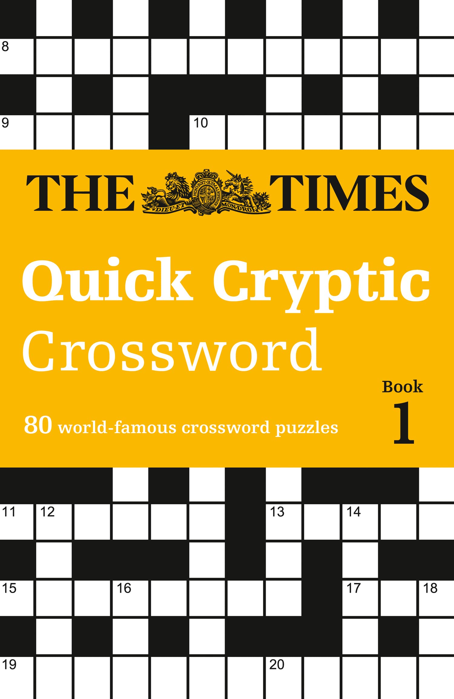 Times Books The Times Quick Cryptic Crossword book 1 - 80 Quick Cryptic Crosswords | Paperback