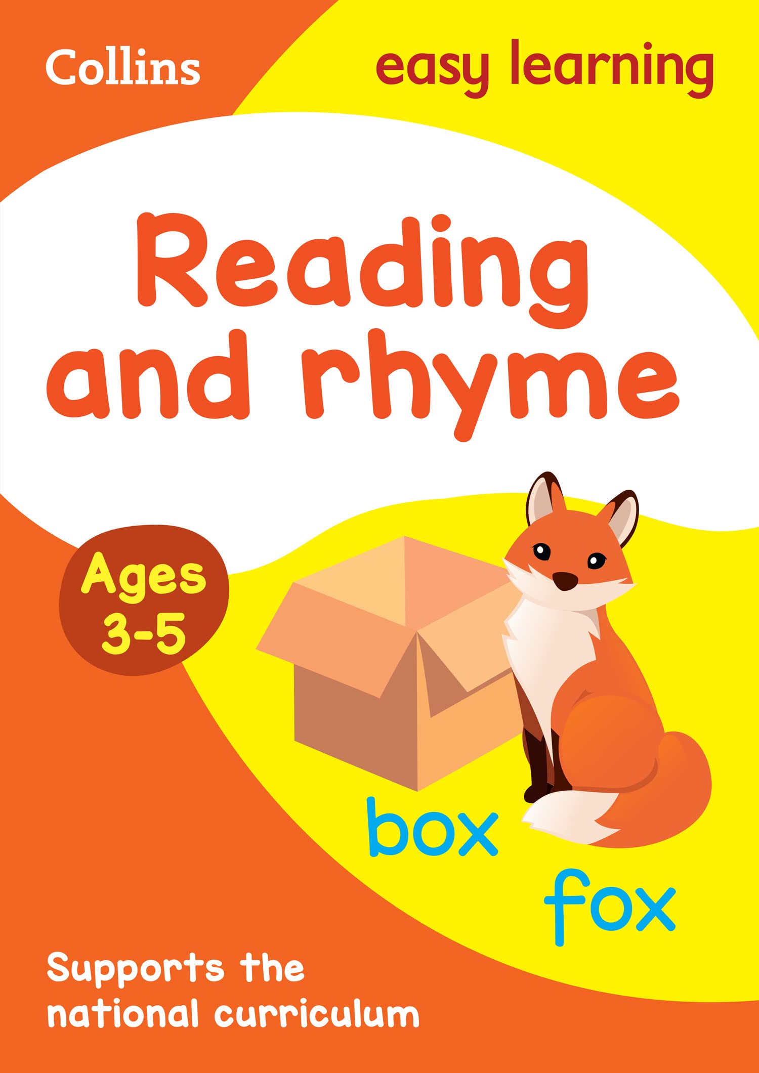 Collins Reading and Rhyme Ages 3-5 (Collins Easy Learning Preschool) | Paperback | English 1