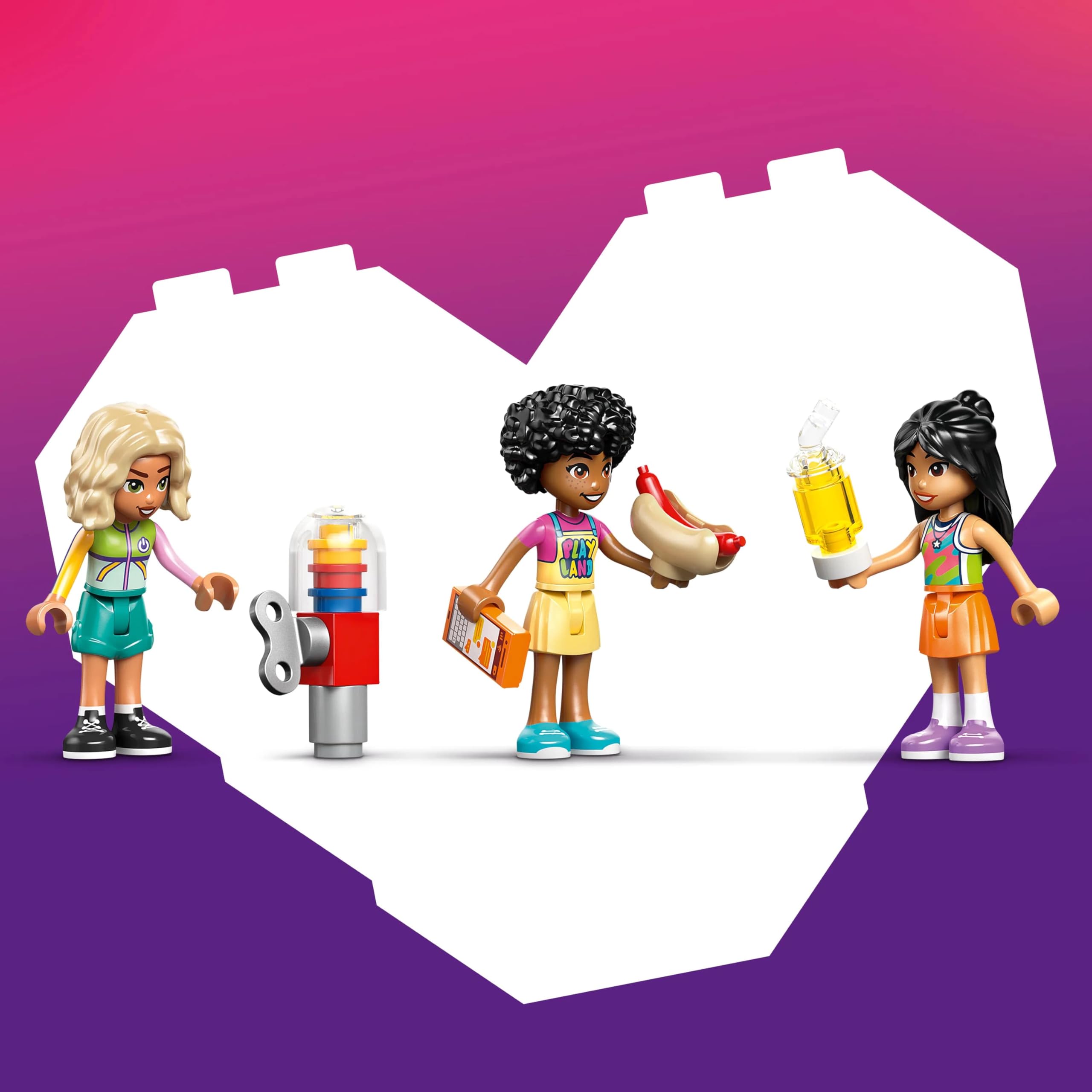 LEGO Friends Fun Indoor Playground Building Set - Ages 7+ | 3 Mini Dolls | Multicolor 3