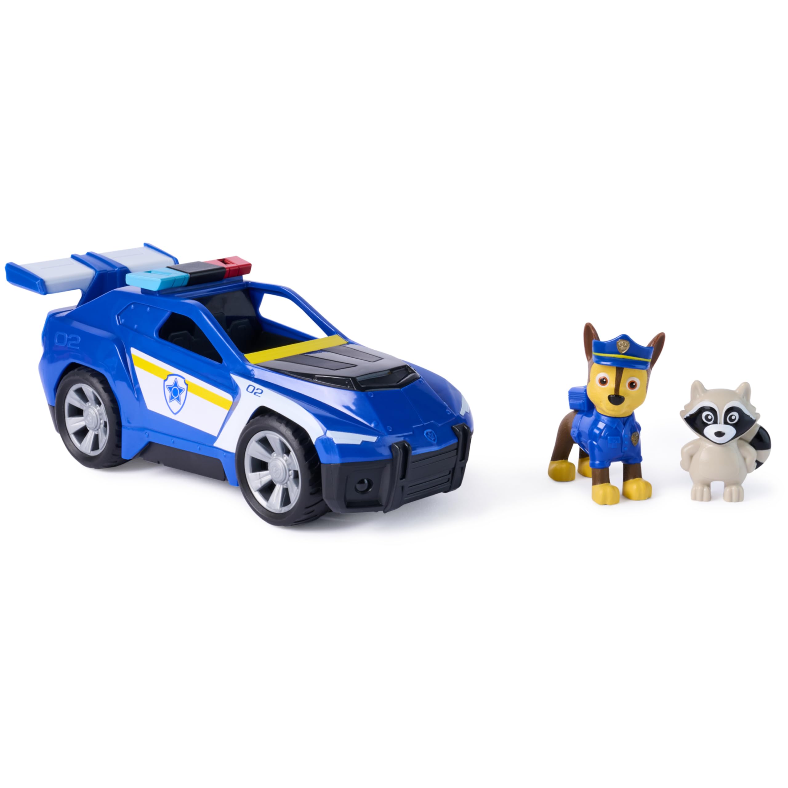 Paw Patrol Search & Rescue Chase Rescue Cruiser Vehicle with 2 Figures | Pull-Back Action | Ages 3-9 8