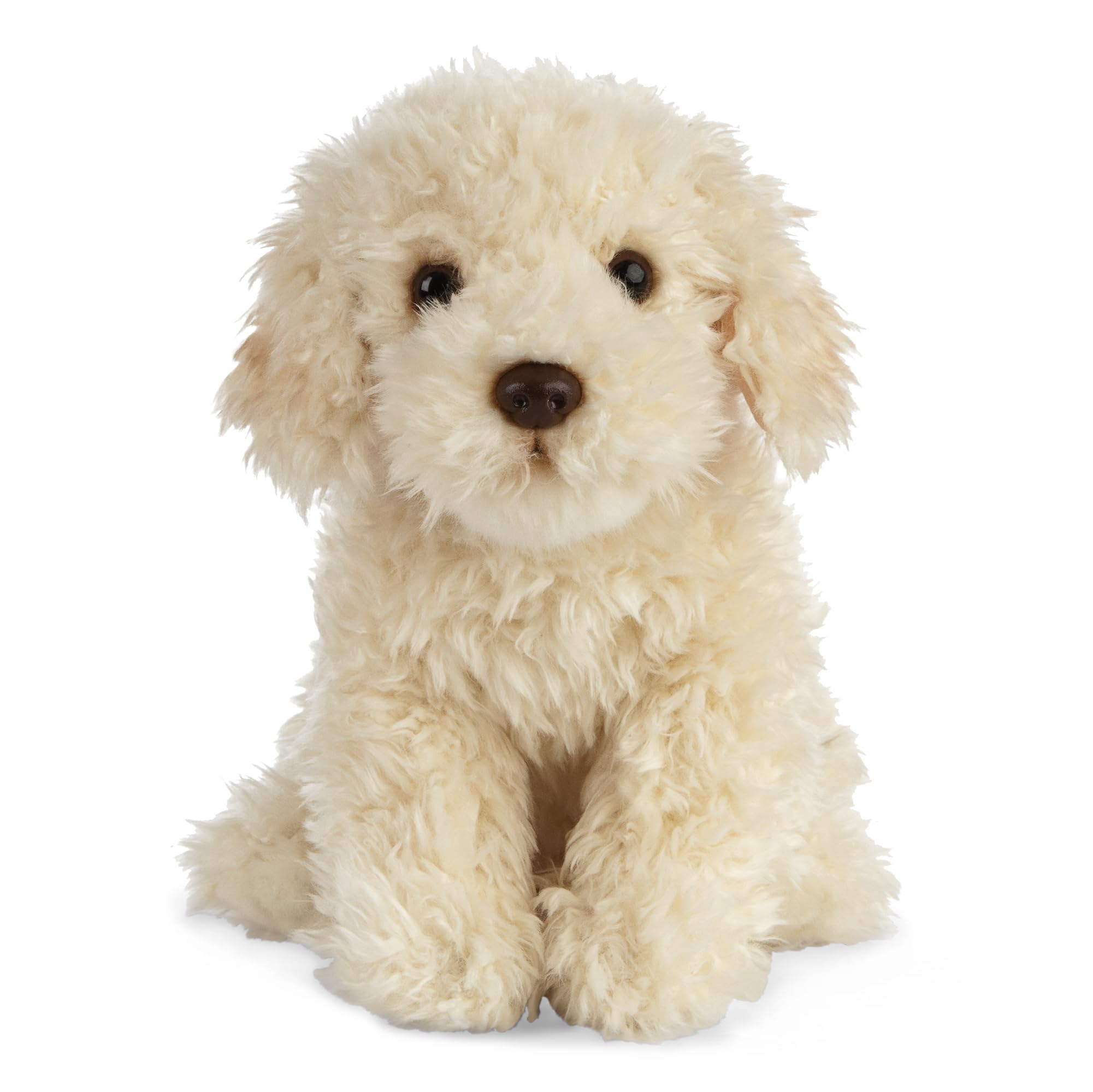 Living Nature Labradoodle Stuffed Animal - 25cm Plush Toy with Educational Tag 1