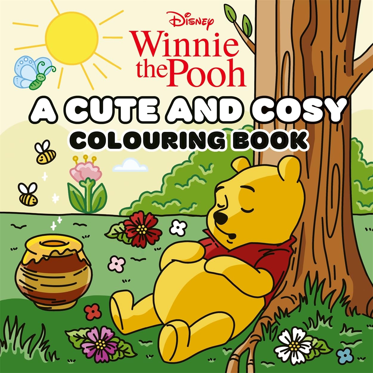 Studio Press Disney Winnie the Pooh: A Cute and Cosy Colouring Book | Paperback | English 1