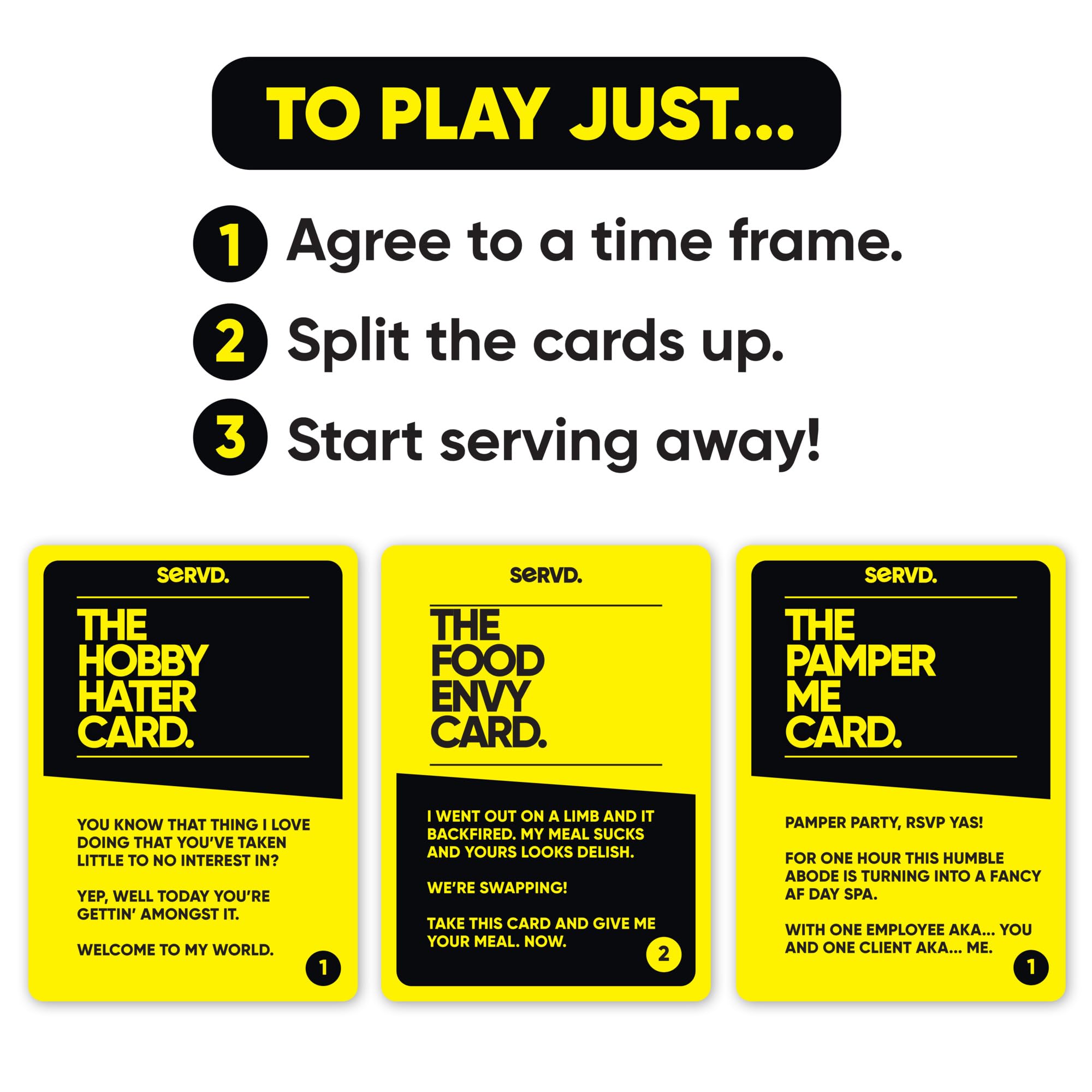 Hasbro SERVD Couples Game | Real-Life Card Game for 2 Players | Ages 17+ 4