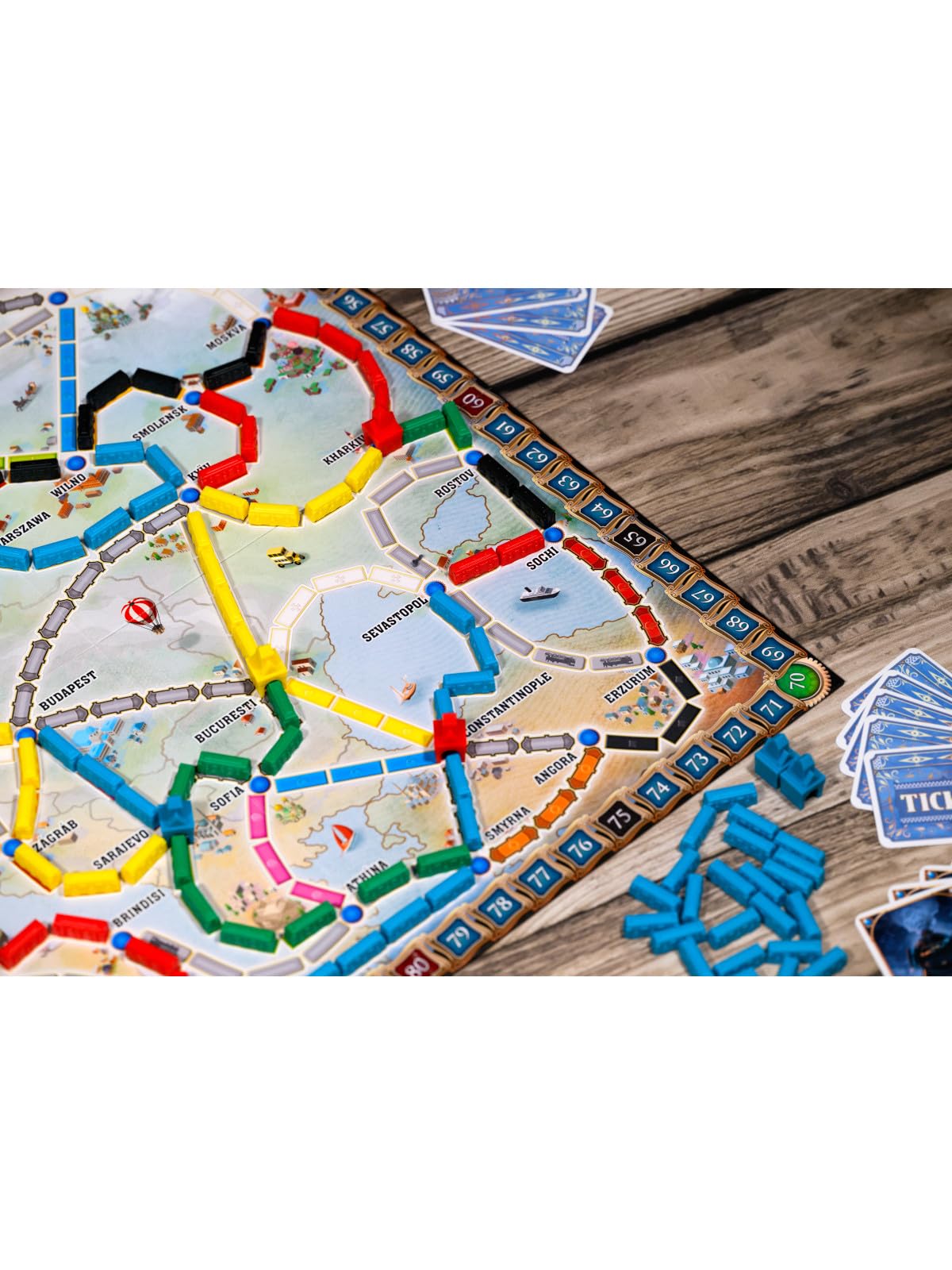 Asmodee Ticket to Ride Europe Board Game | Ages 8+ | 2-5 Players | 60 Min Playtime 4