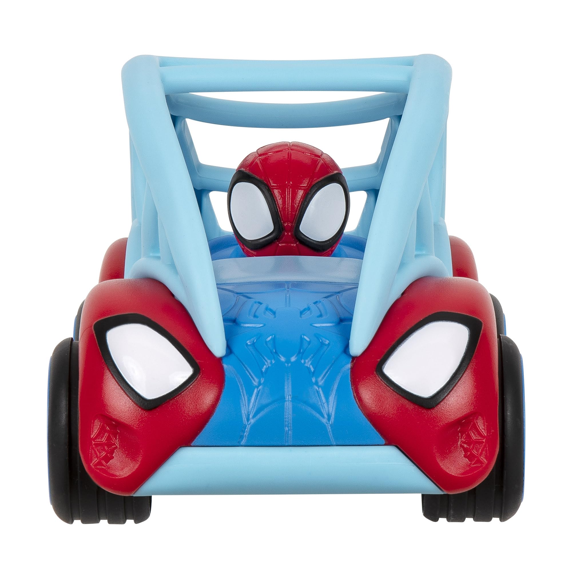 SPIDEY AND HIS AMAZING FRIENDS Power Rollers Vehicle - 6-Inch Pull Back Action | Ages 3+ 4