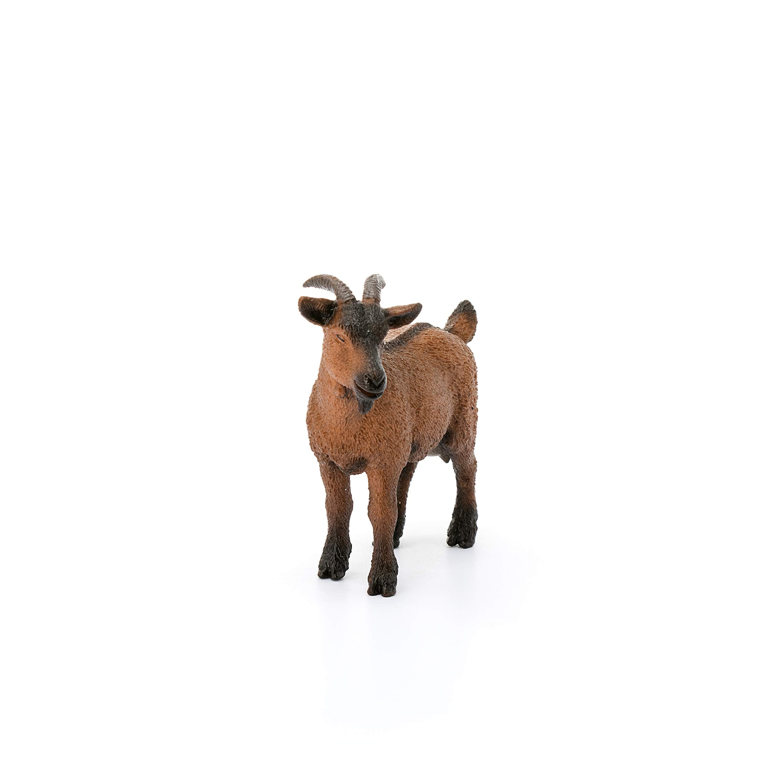 SCHLEICH Goat Figurine 13828 - Individually Hand-Painted Animal Model for Kids 3-10 Years 2