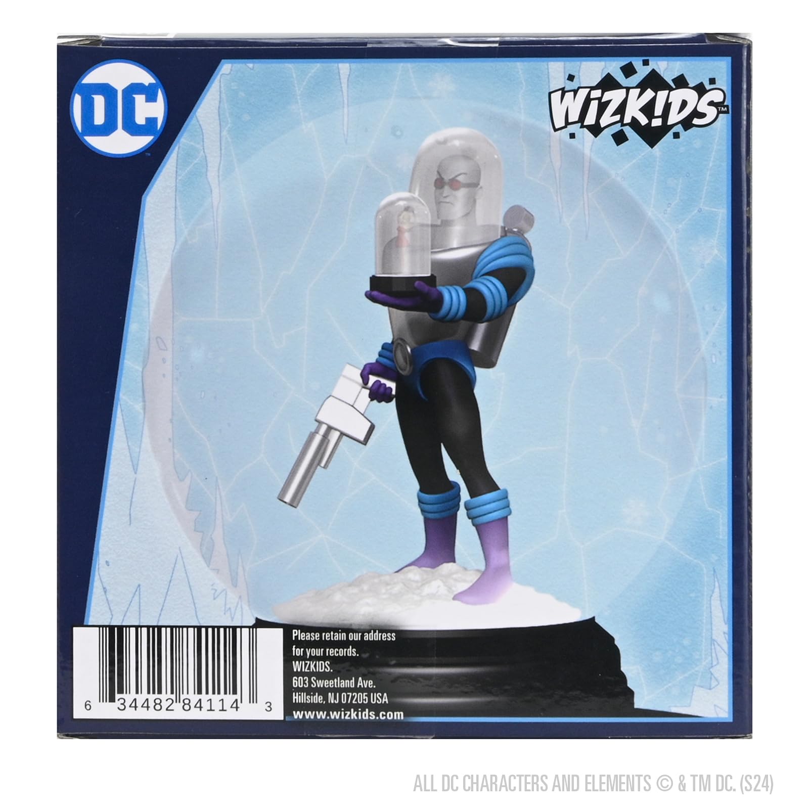 WizKids HeroClix Iconix Mr. Freeze Snow Globe Figure | Pre-Painted Plastic | 4.8" Size 2