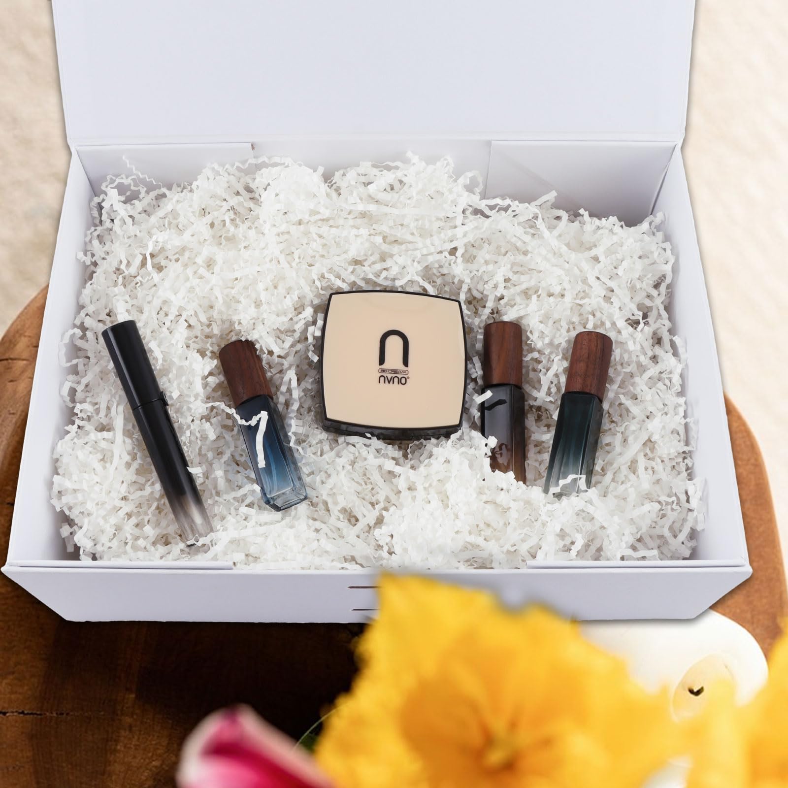 ASelected 2 Pcs Magnetic Gift Boxes - Luxury Paper for Wedding & Favors | 32.2cm x 23cm x 10.5cm 7