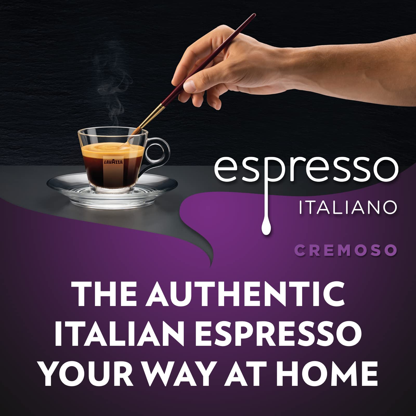 Lavazza Espresso Cremoso Whole Coffee Beans - 1kg Pack | Medium Roast | Arabica 2
