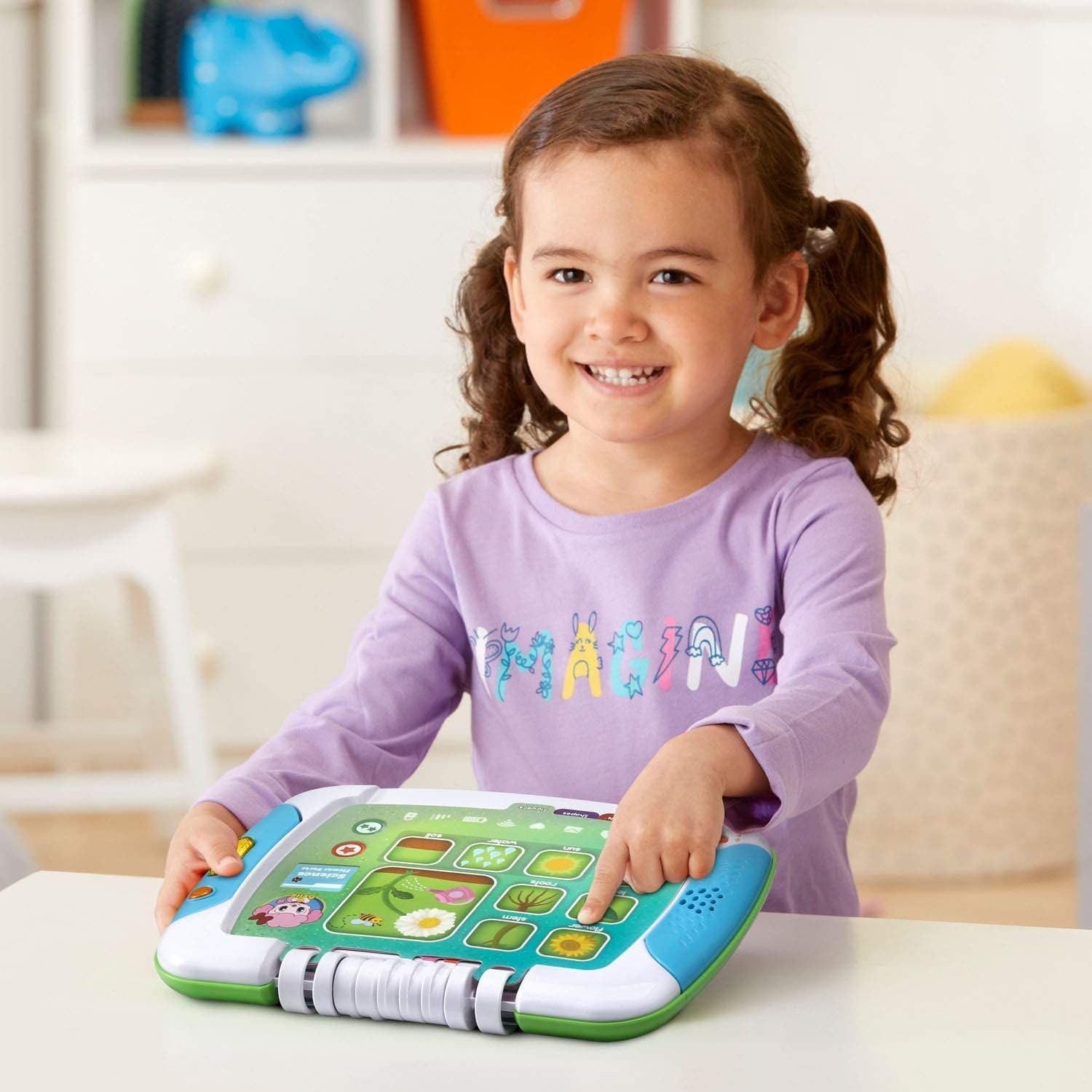 LeapFrog 2-in-1 Touch & Learn Tablet - Screen-Free Learning | Ages 2-4 | Multicolor 3