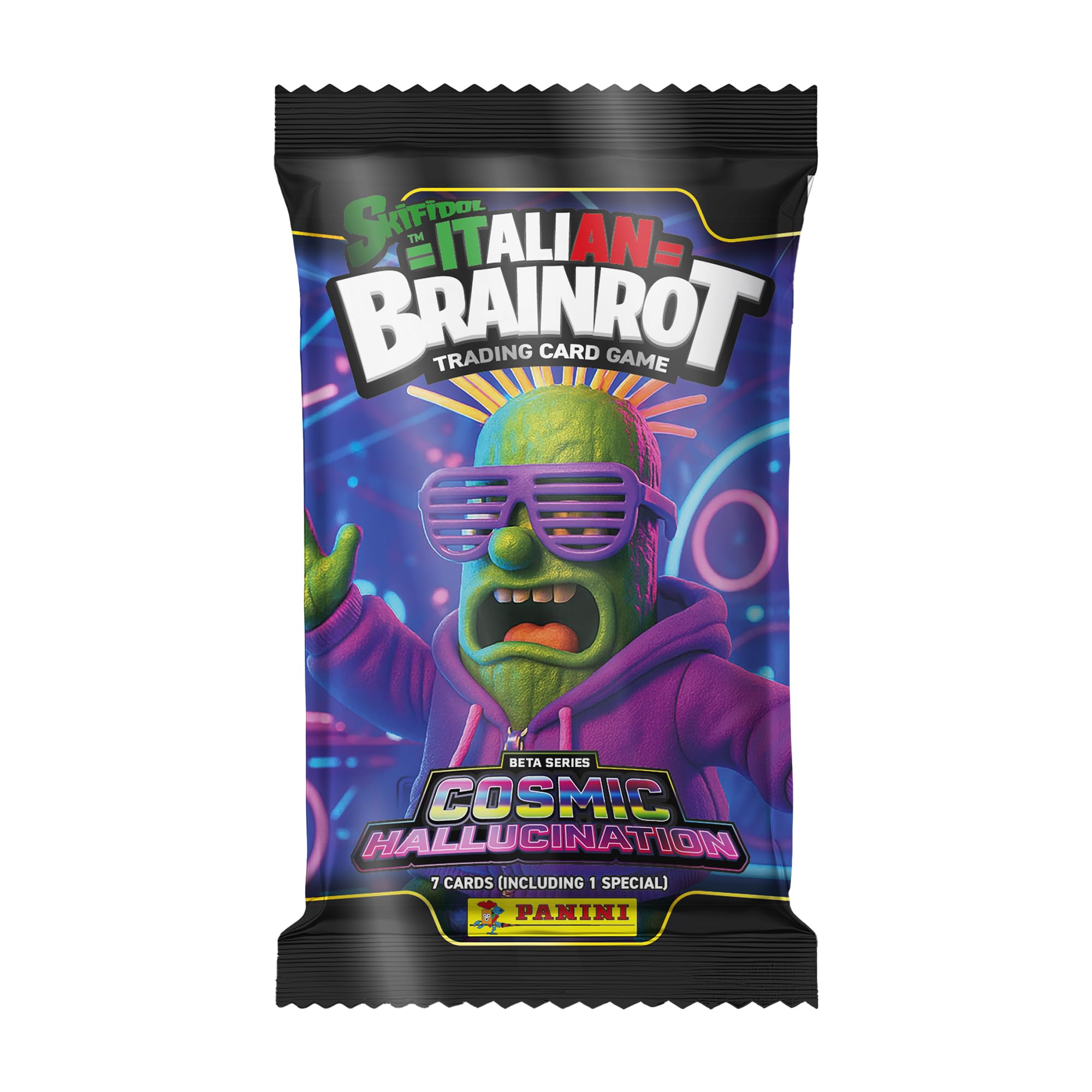 Panini Skifidol Italian Brainrot Cosmic Hallucination Trading Card Collection Multipack 2