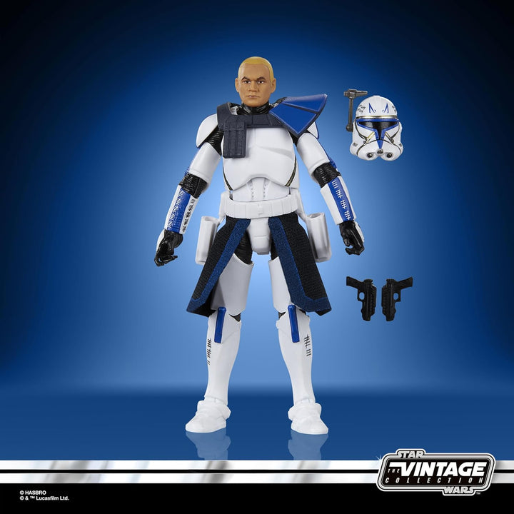 Star Wars The Vintage Collection Clone Commander Rex (Bracca Mission) - 3.75-Inch Action Figure for Ages 4+