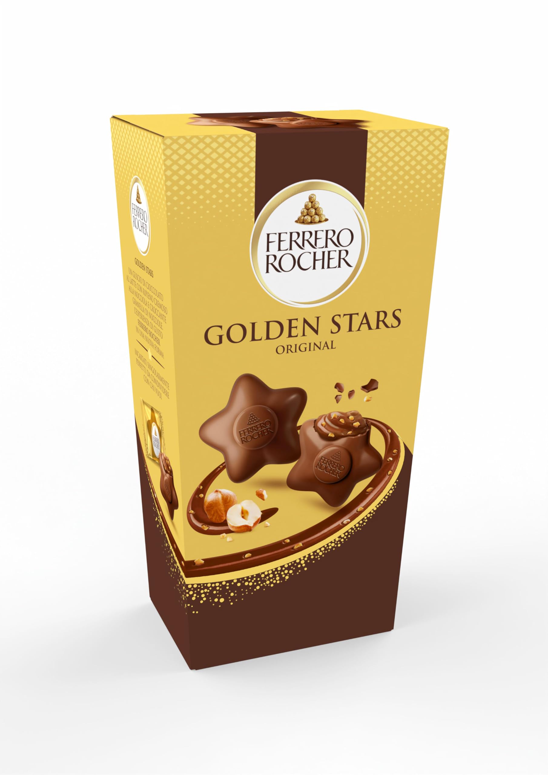 Ferrero Golden Stars Milk Chocolate and Hazelnut 115g
