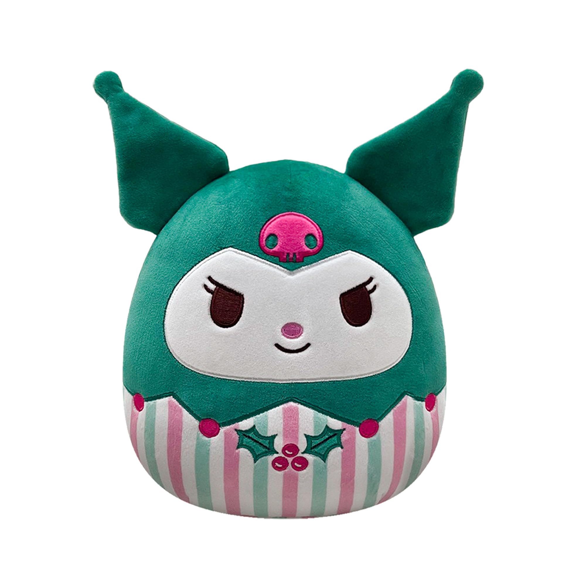 Squishmallows Holiday 2025 Kuromi 8-Inch Plush - Sanrio Licensed Collectible Stuffed Animal for Kids 3+