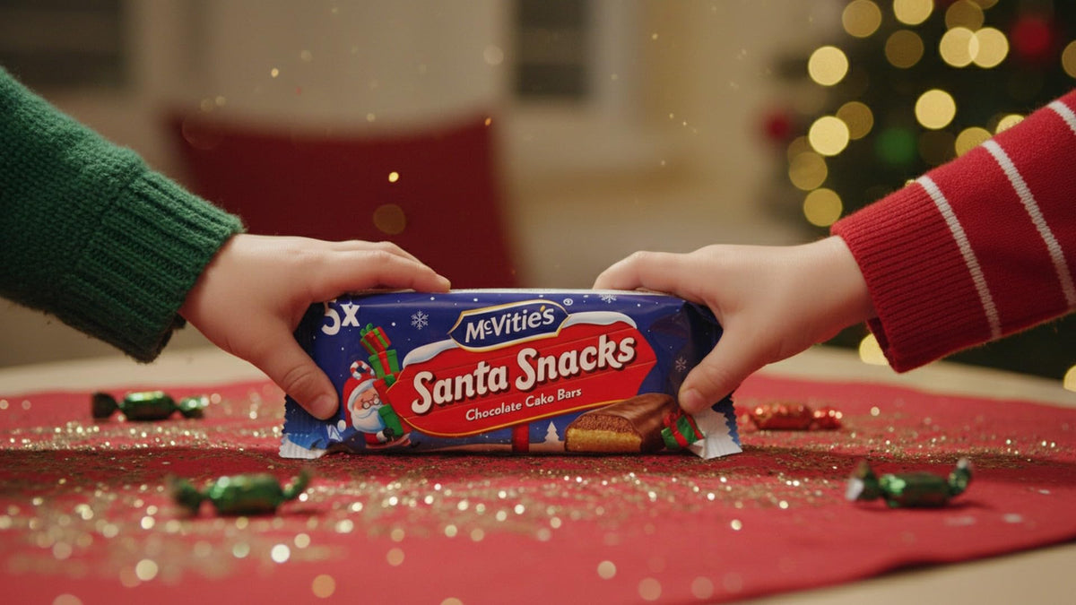 McVitie's Santa Snacks Chocolate Cake Bars - 5 Bars, 104.5g