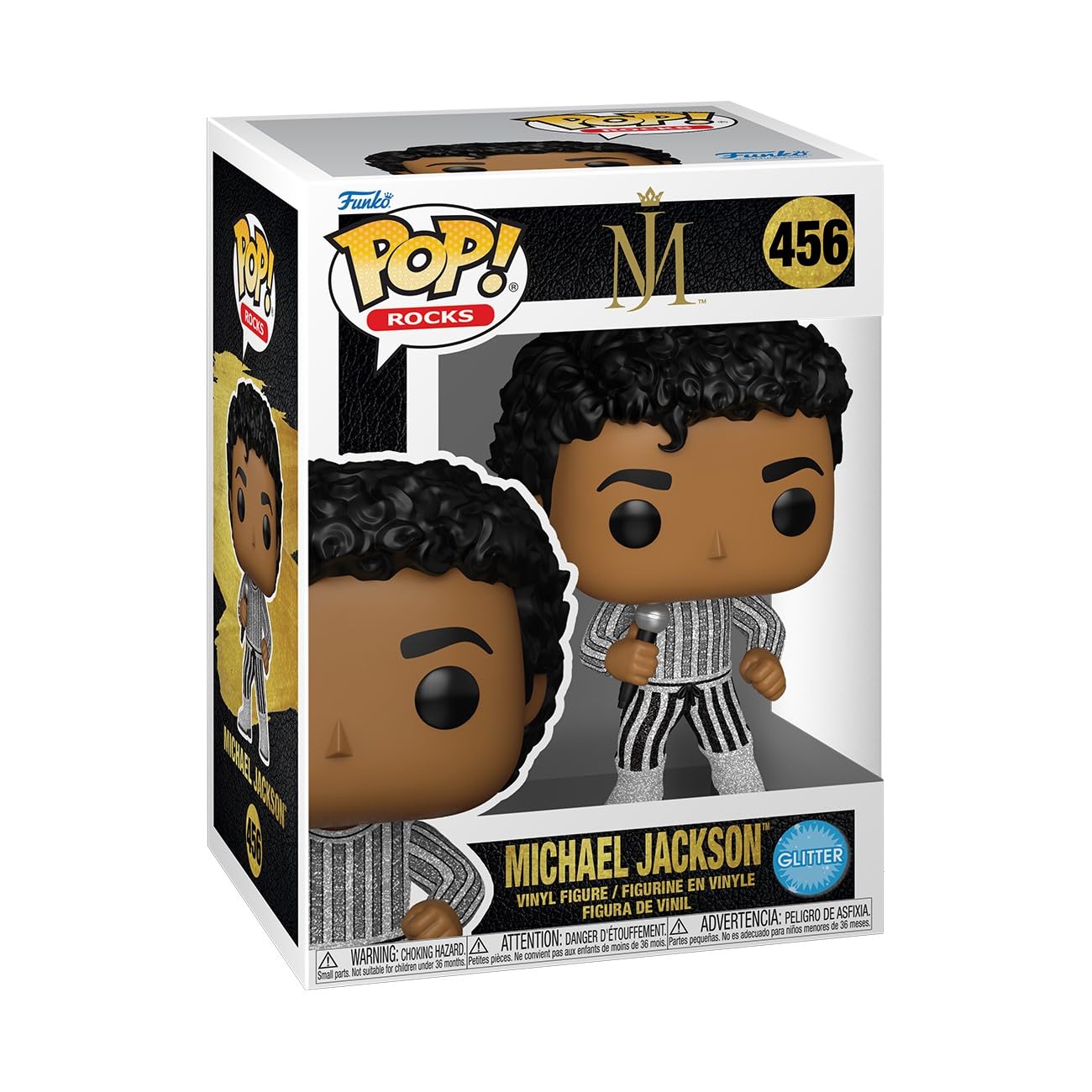 Funko Pop! Rocks: Michael Jackson - Rock With You - Glitter Vinyl Figure 1