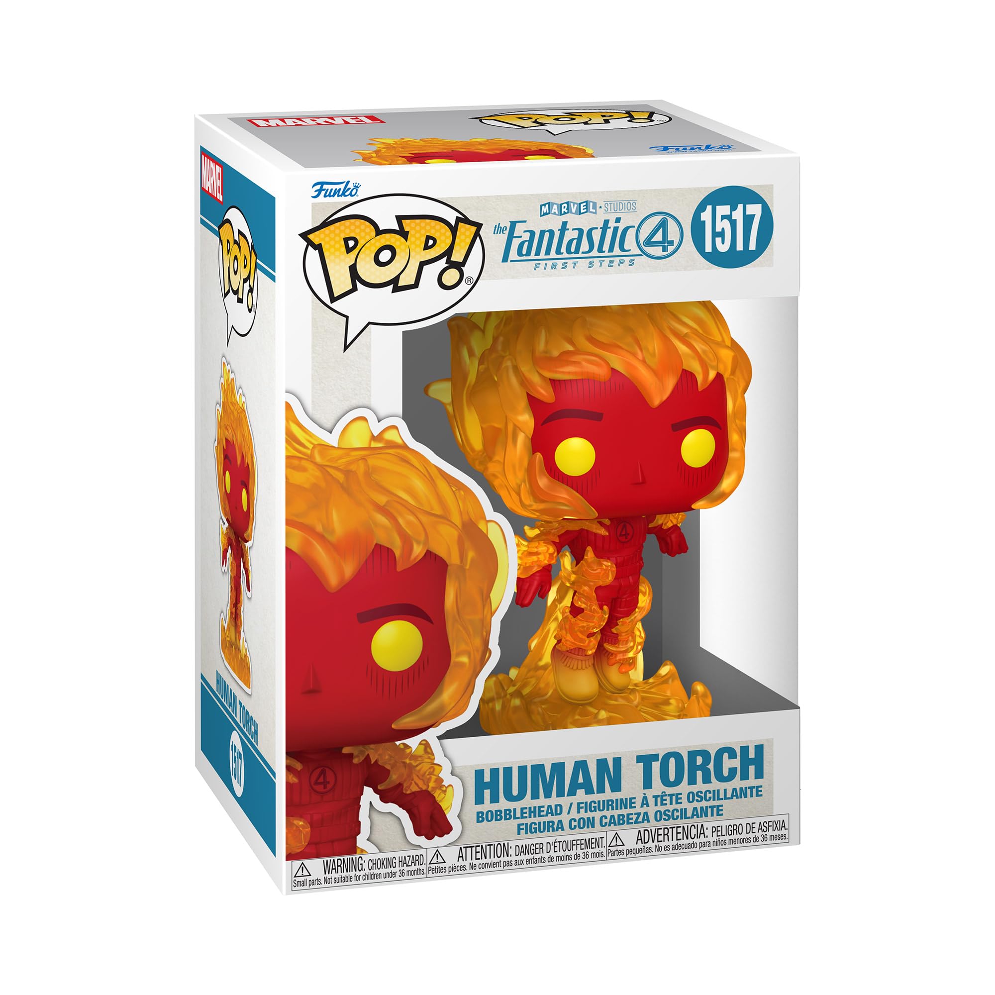 Funko Pop! Marvel Human Torch - Fantastic Four (2025) Vinyl Figure 1