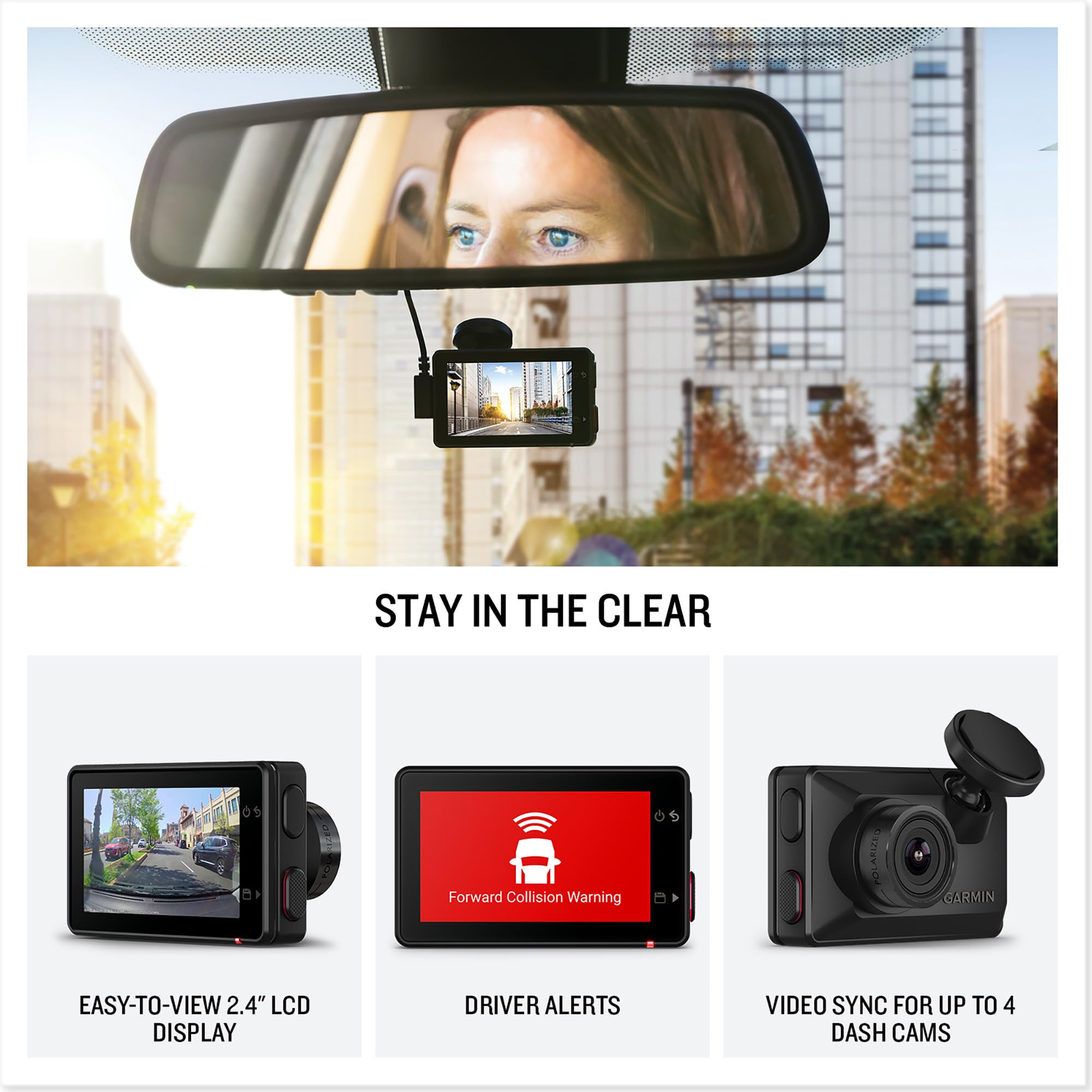 Garmin Dash Cam X310 - 4K Video, 140-Degree Field of View, Voice Controlled, Built-in GPS 12