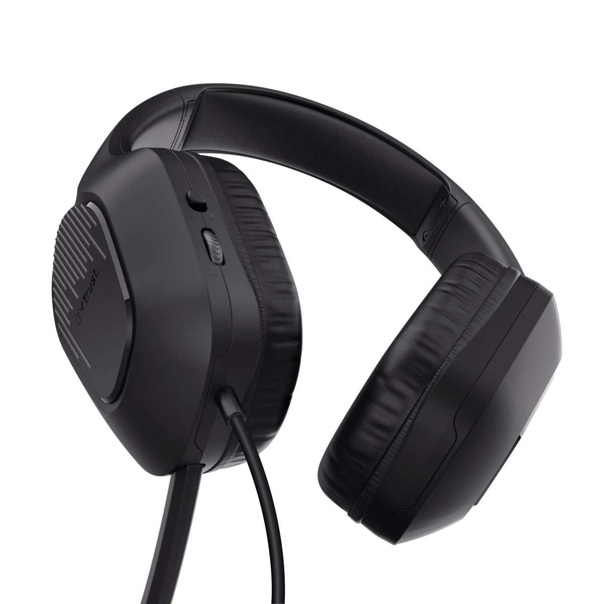 GXTrust GXT 418 Rayne Gaming Headset - 3.5 mm, 50 mm Drivers, PC, Xbox, PS4, PS5, Switch, Mobile, Black