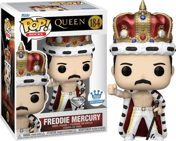 Funko Pop! Music - Freddie Mercury King Diamond Glitter Vinyl Figure (66370)