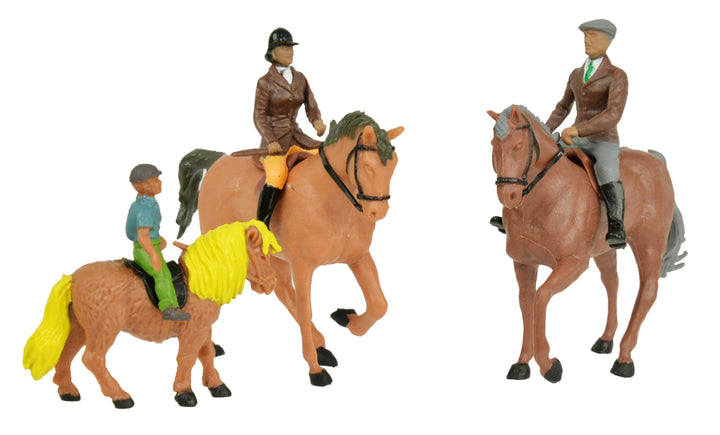 Britains 1:32 Cavalli e cavalieri Figure animali Accessorio fattoria giocattolo da collezione per bambini