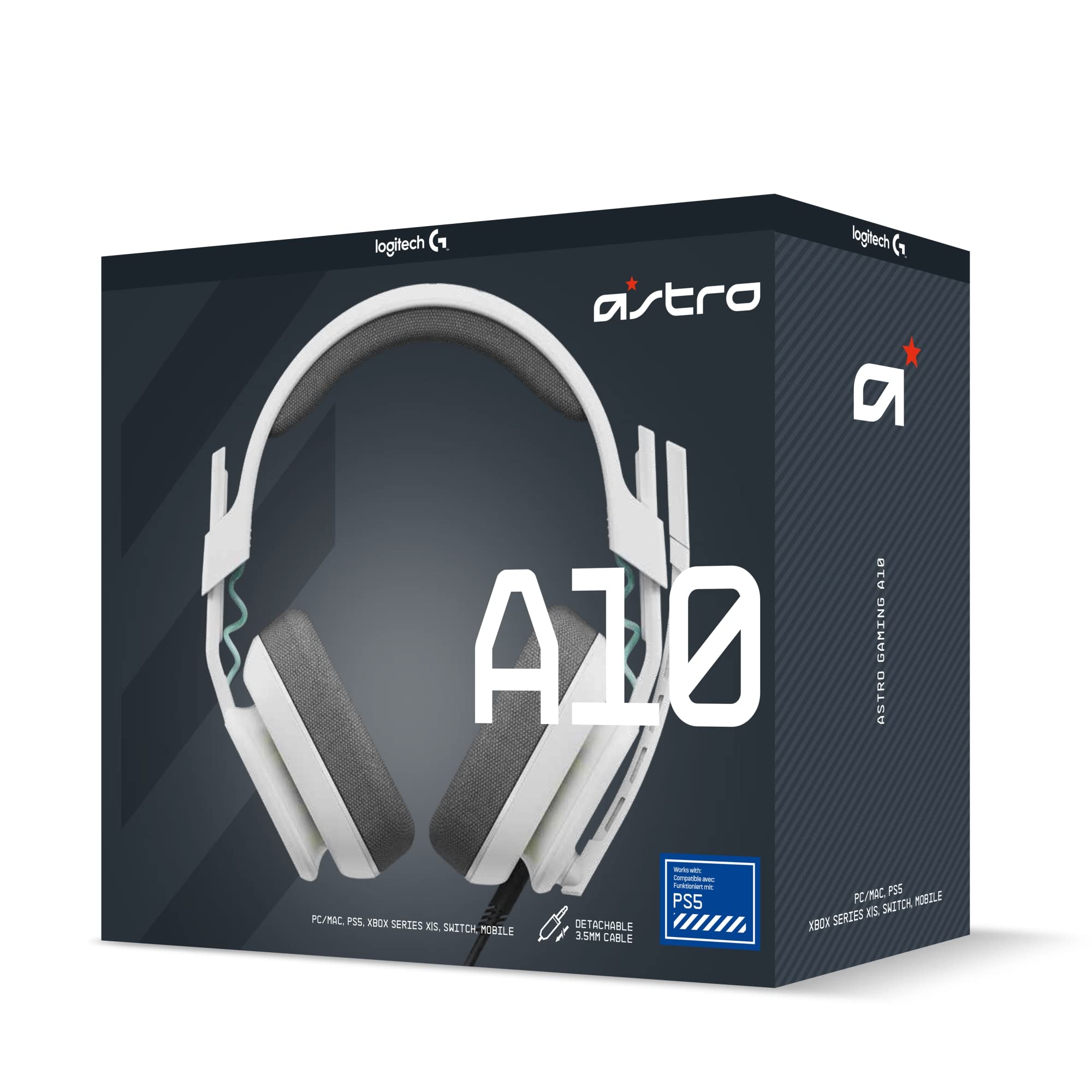 ASTRO A10 Gaming Headset Gen 2 - Wired Over-Ear Headphones with Flip-to-Mute Mic for PC, Xbox, PlayStation 17