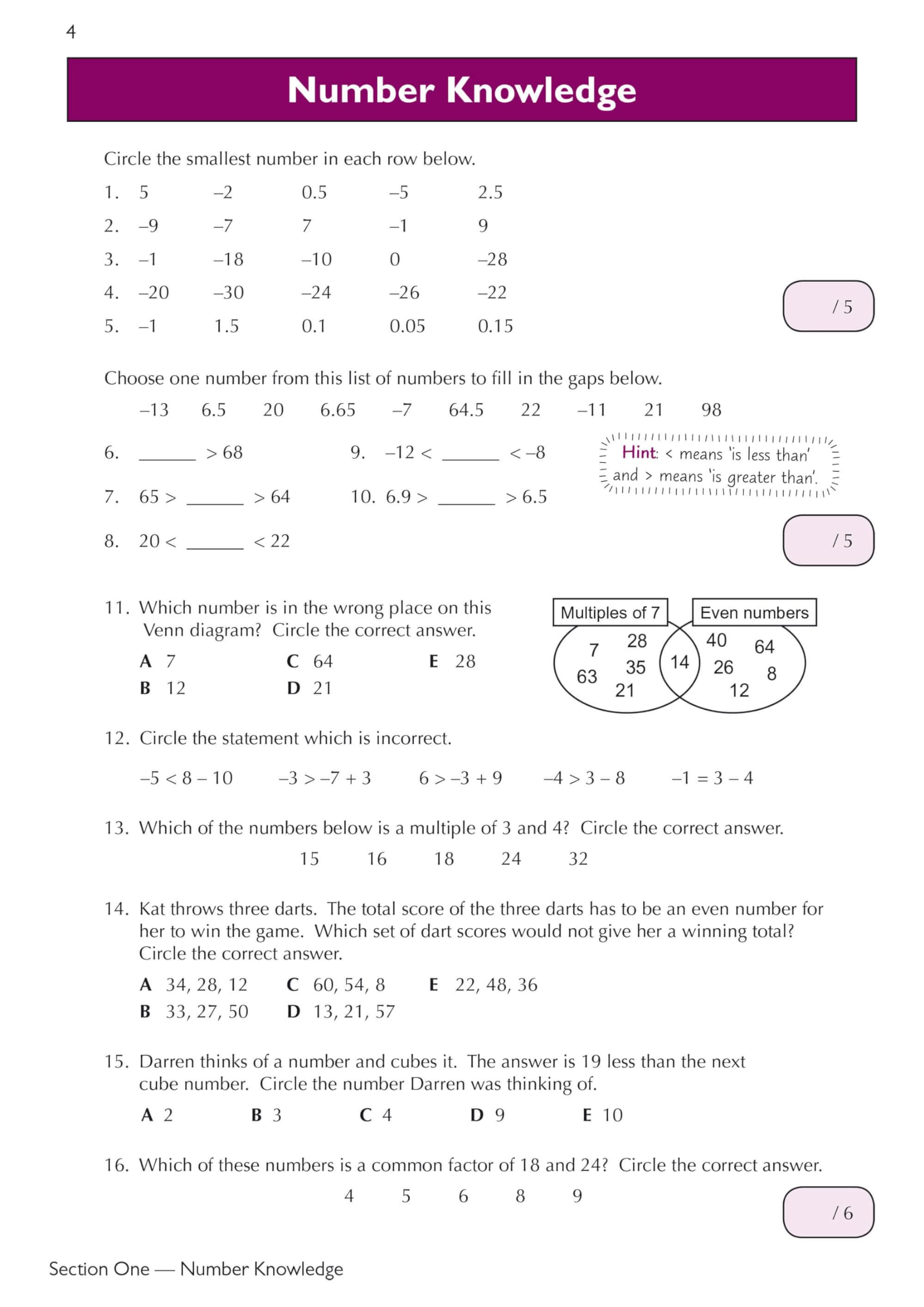 CGP 11+ GL Maths Practice Book & Assessment Tests - Ages 9-10 (with Online Edition) 4